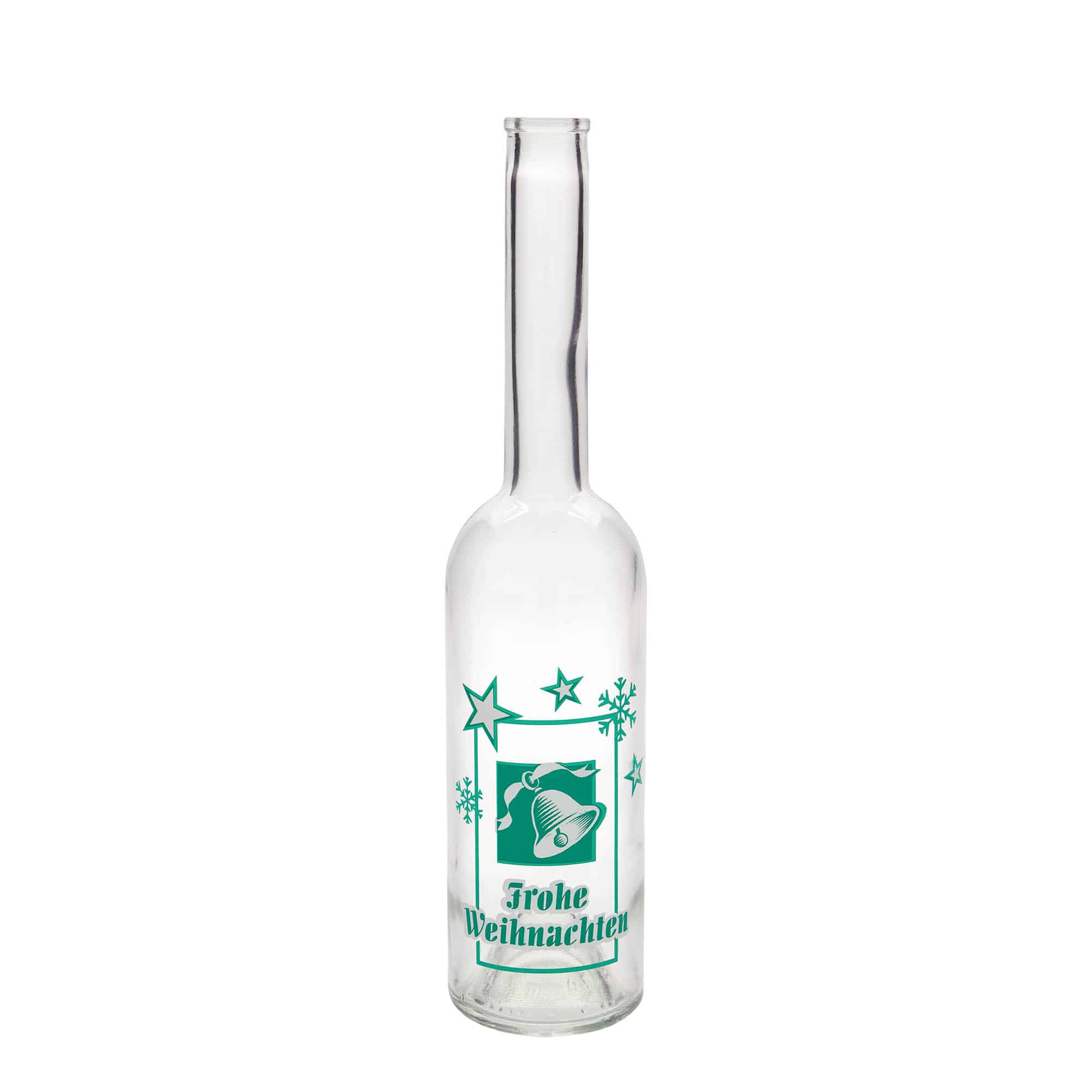500 ml glassflaske "Opera", motiv: God jul, åpning: Kork 500 ml glassflaske "Opera", motiv: God jul, åpning: Kork
