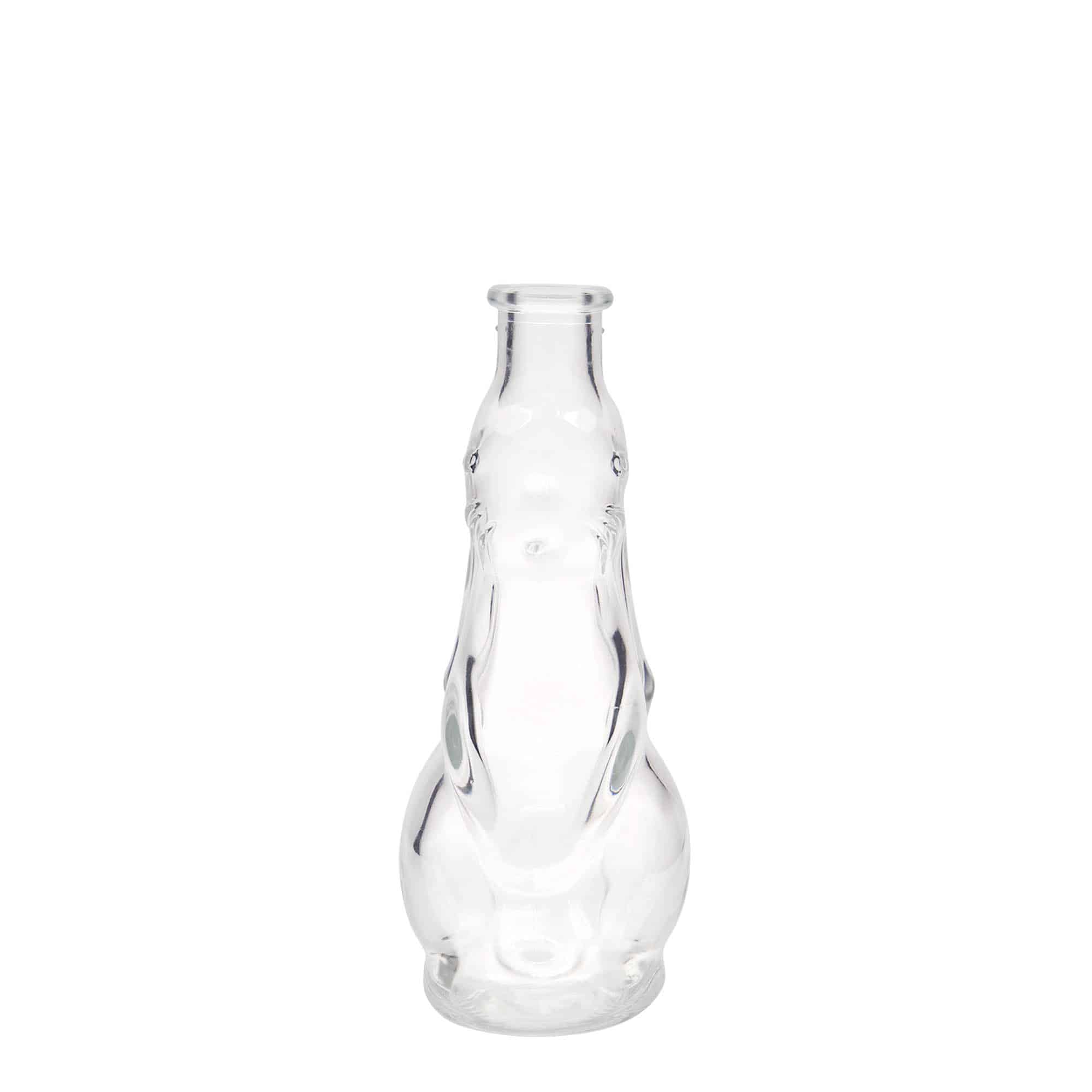 200 ml glassflaske "Hare", åpning: Kork