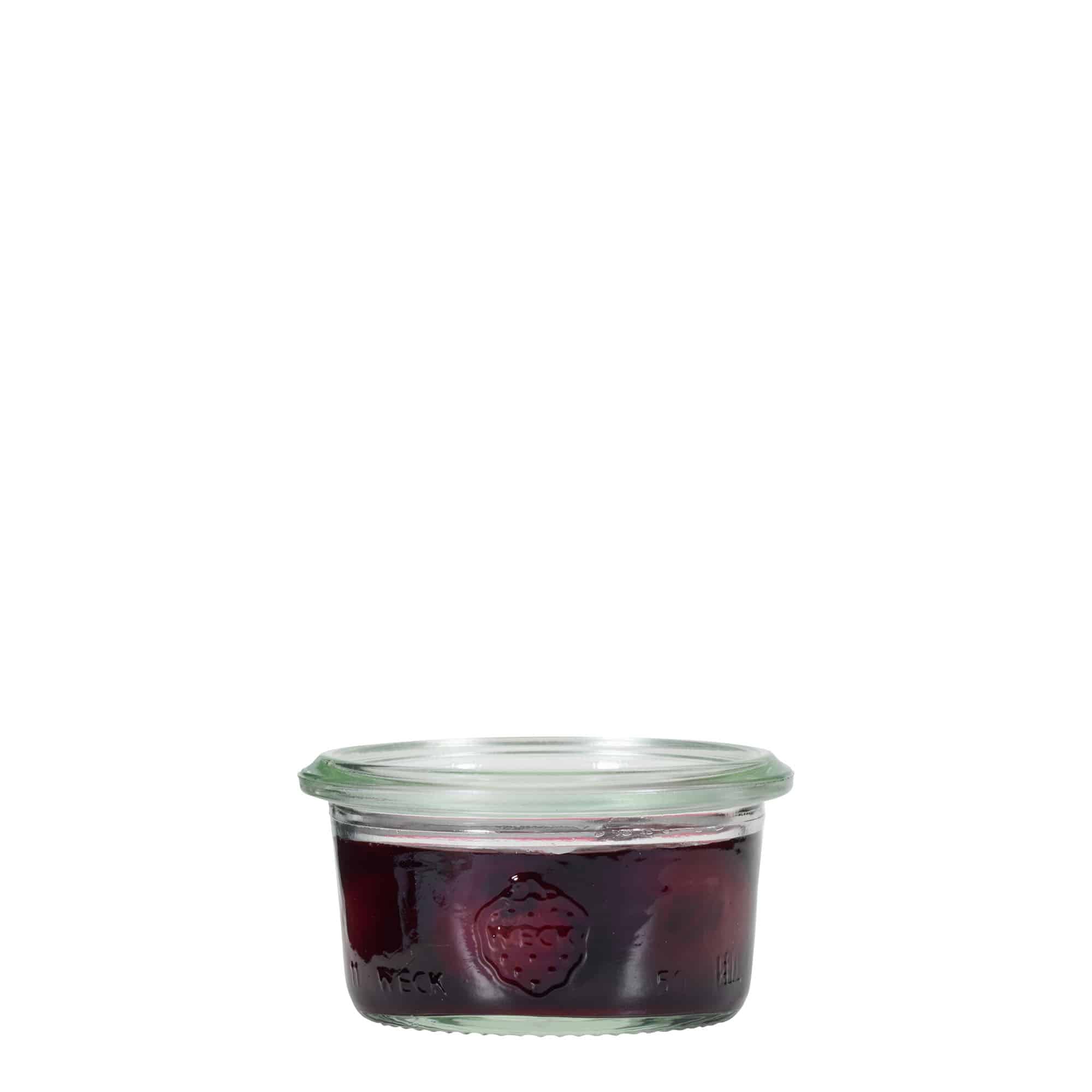 50 ml WECK-sturzglass, åpning: rundkant