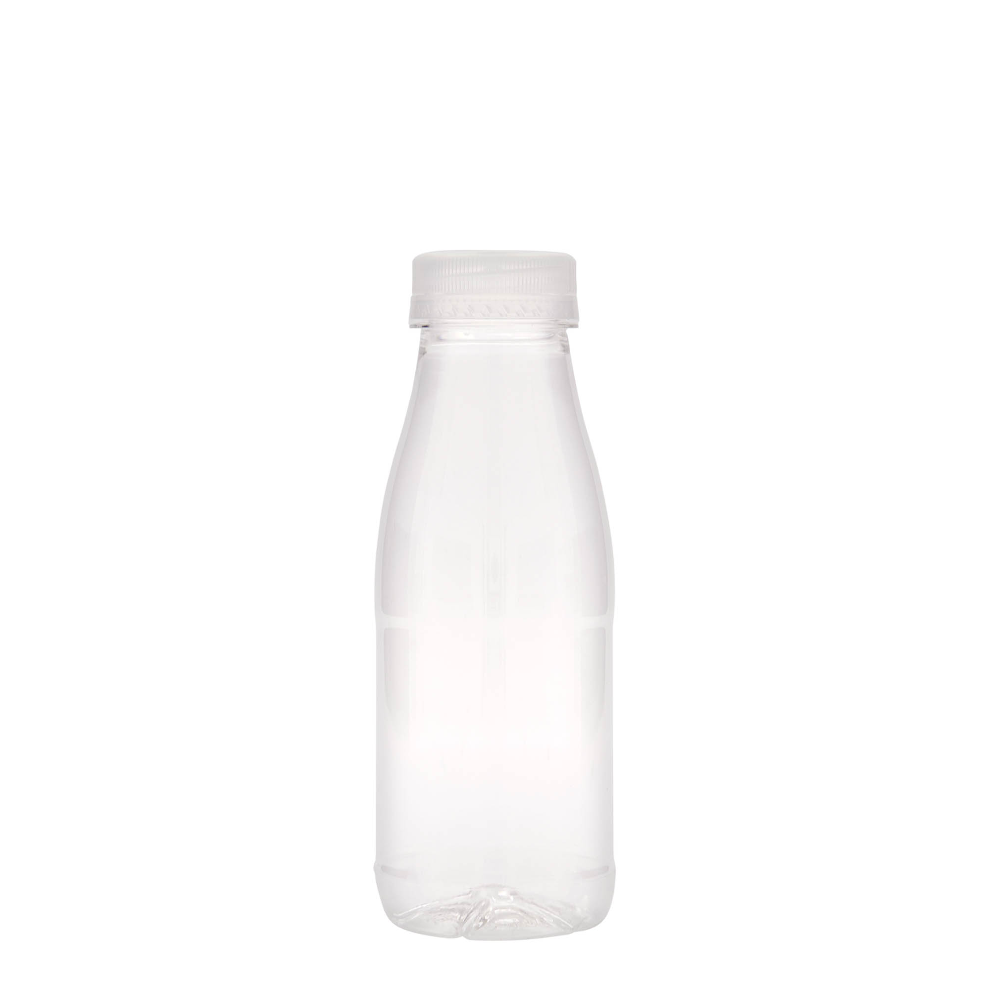330 ml PET-flaske 'Melk og Juice', plast, åpning: 38 mm 330 ml PET-flaske 'Melk og Juice', plast, åpning: 38 mm