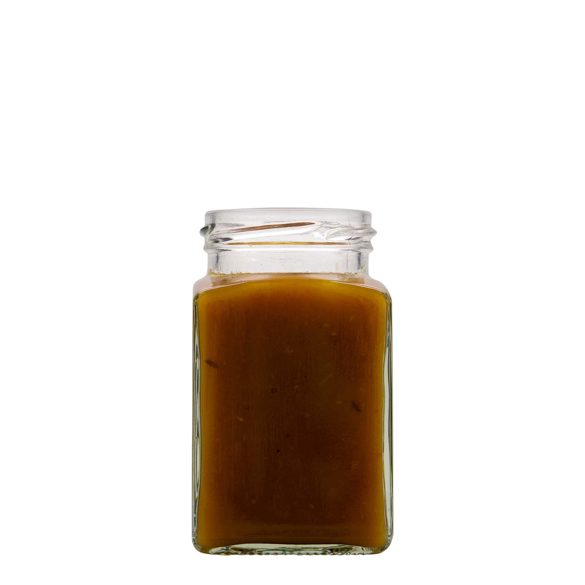 260 ml firkantglass, åpning: Twist-Off (TO 58)