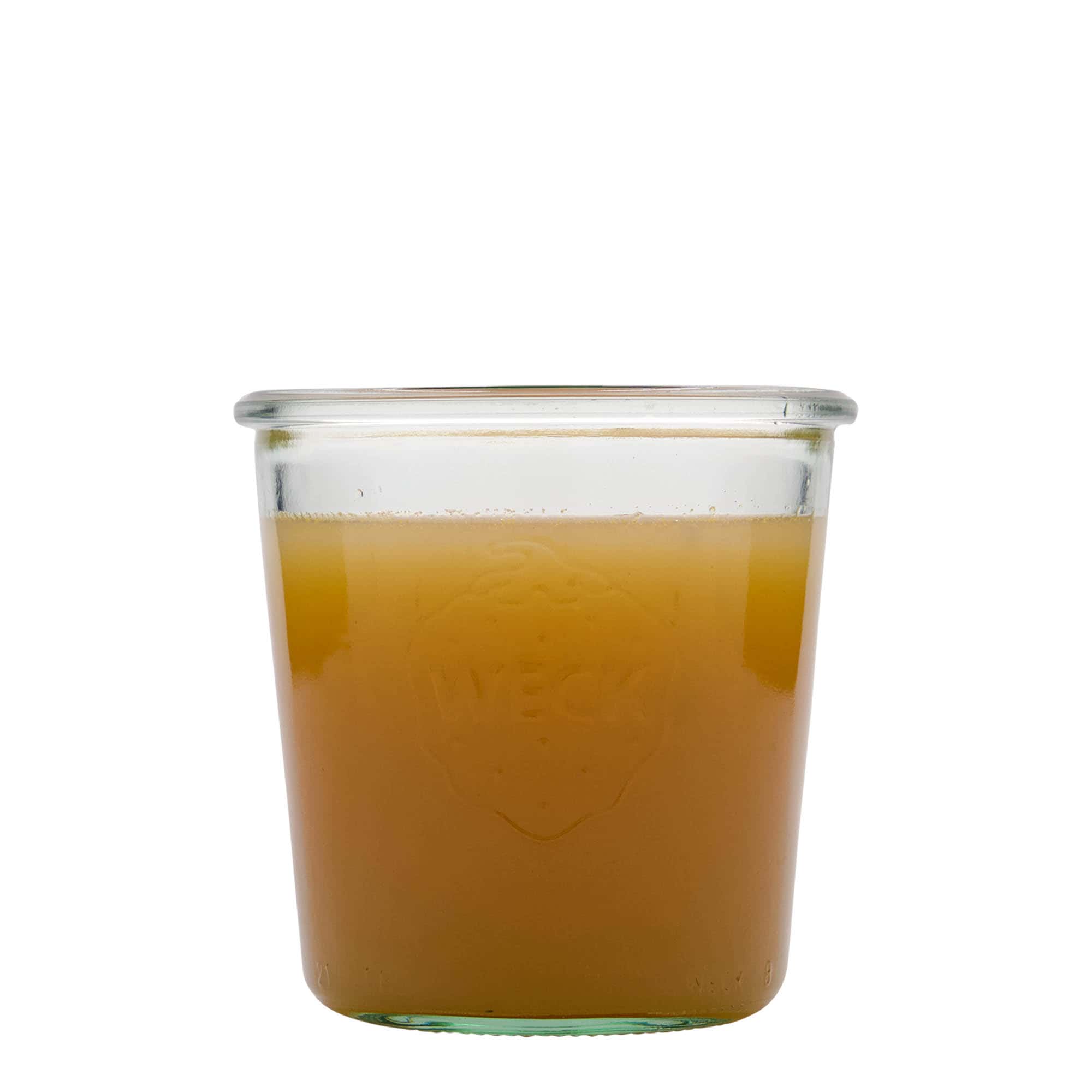580 ml WECK-glasskrukke, åpning: rund kant