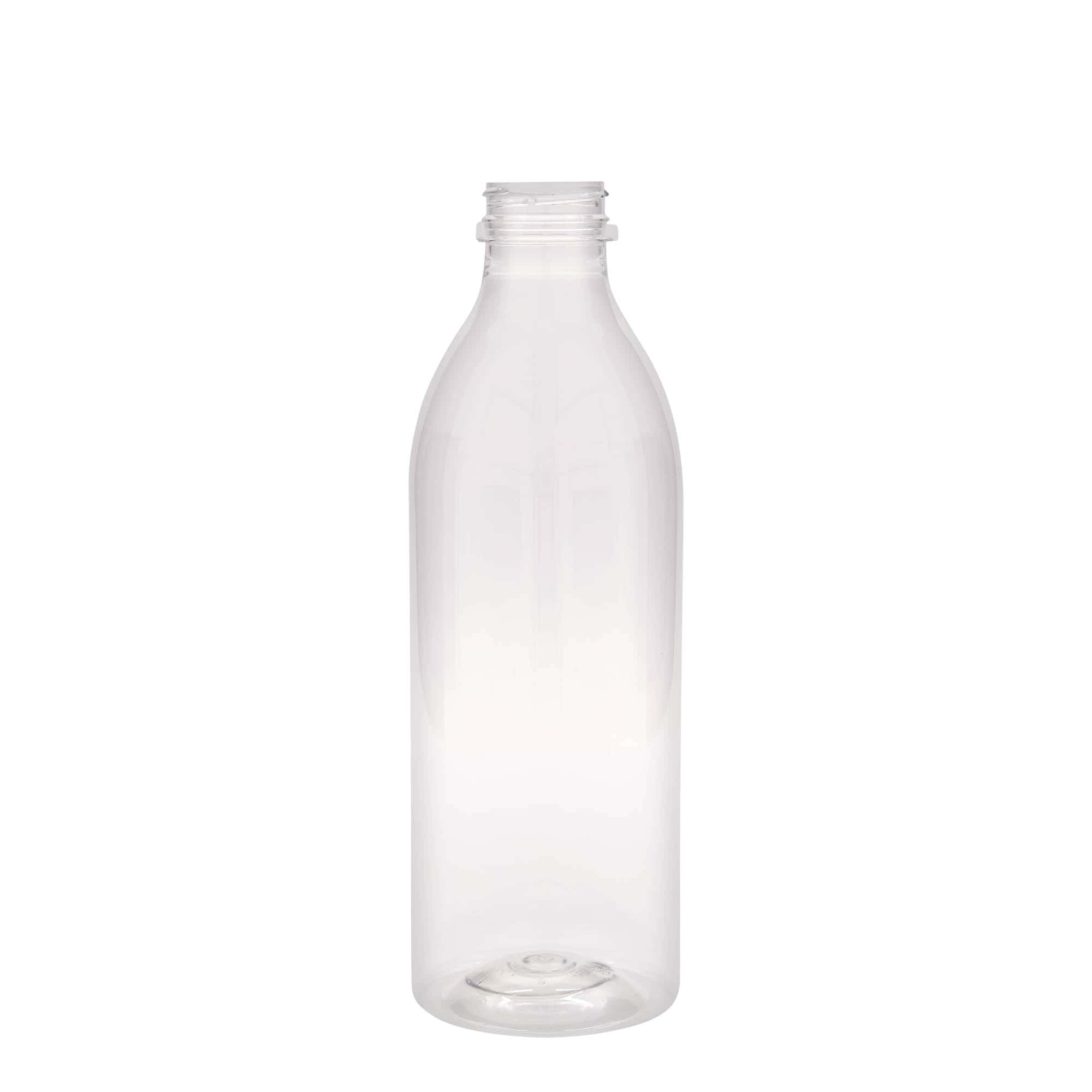 1.000 ml PET-flaske standard, plast, åpning: 38 mm