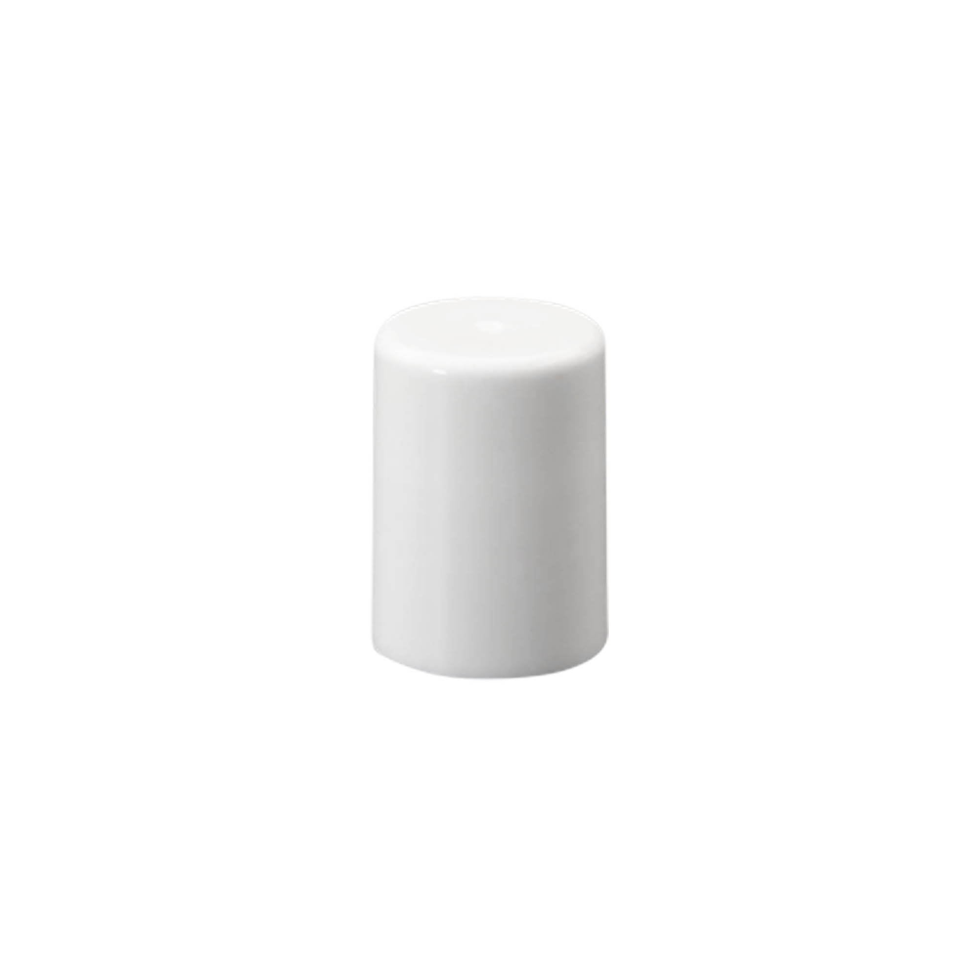 Hetter for 10 ml roll-on-flaske, PP-plast, hvit, for åpning: skrukork