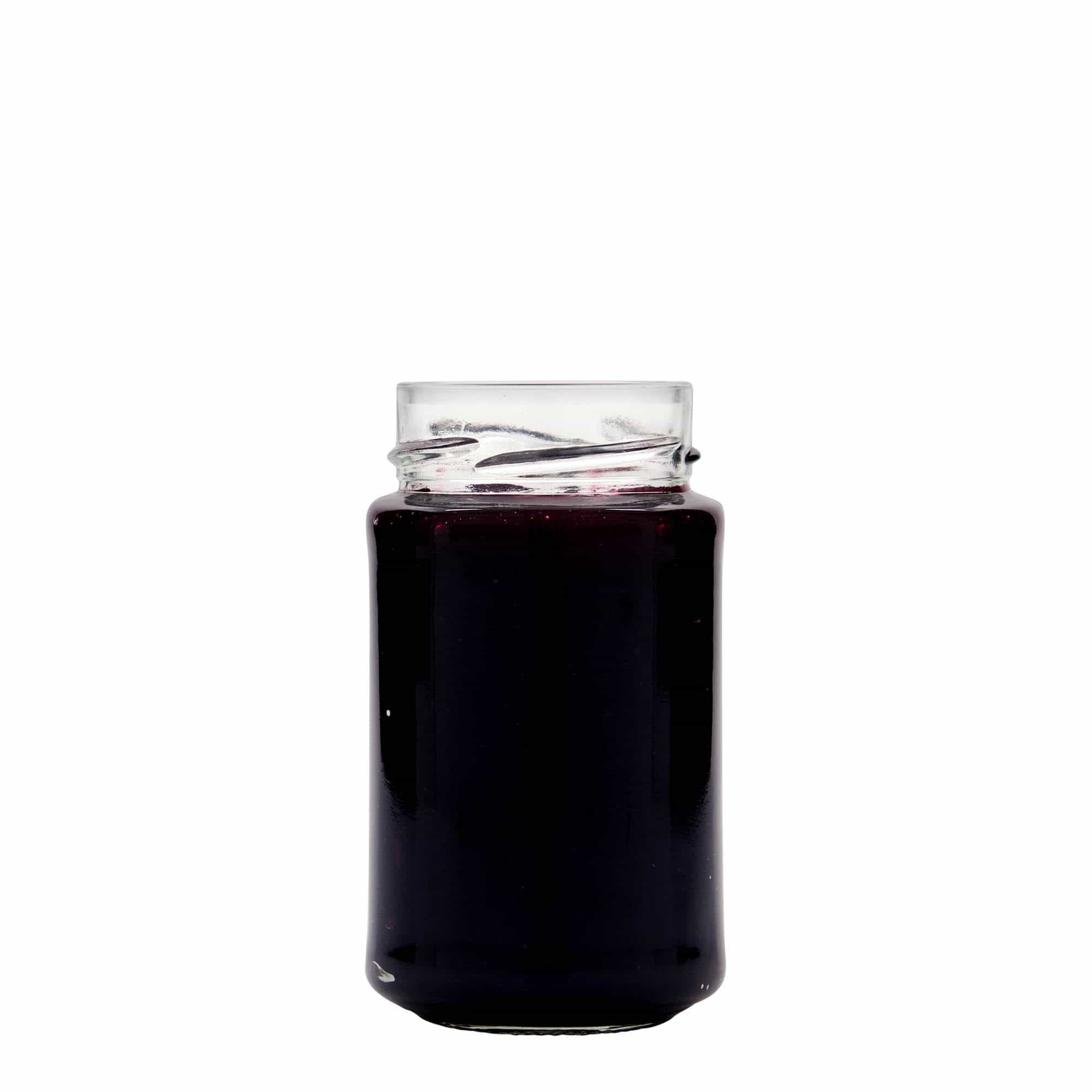 253 ml Rundt glass 'Summertime', åpning: Deep-Twist-Off (DTO 58)