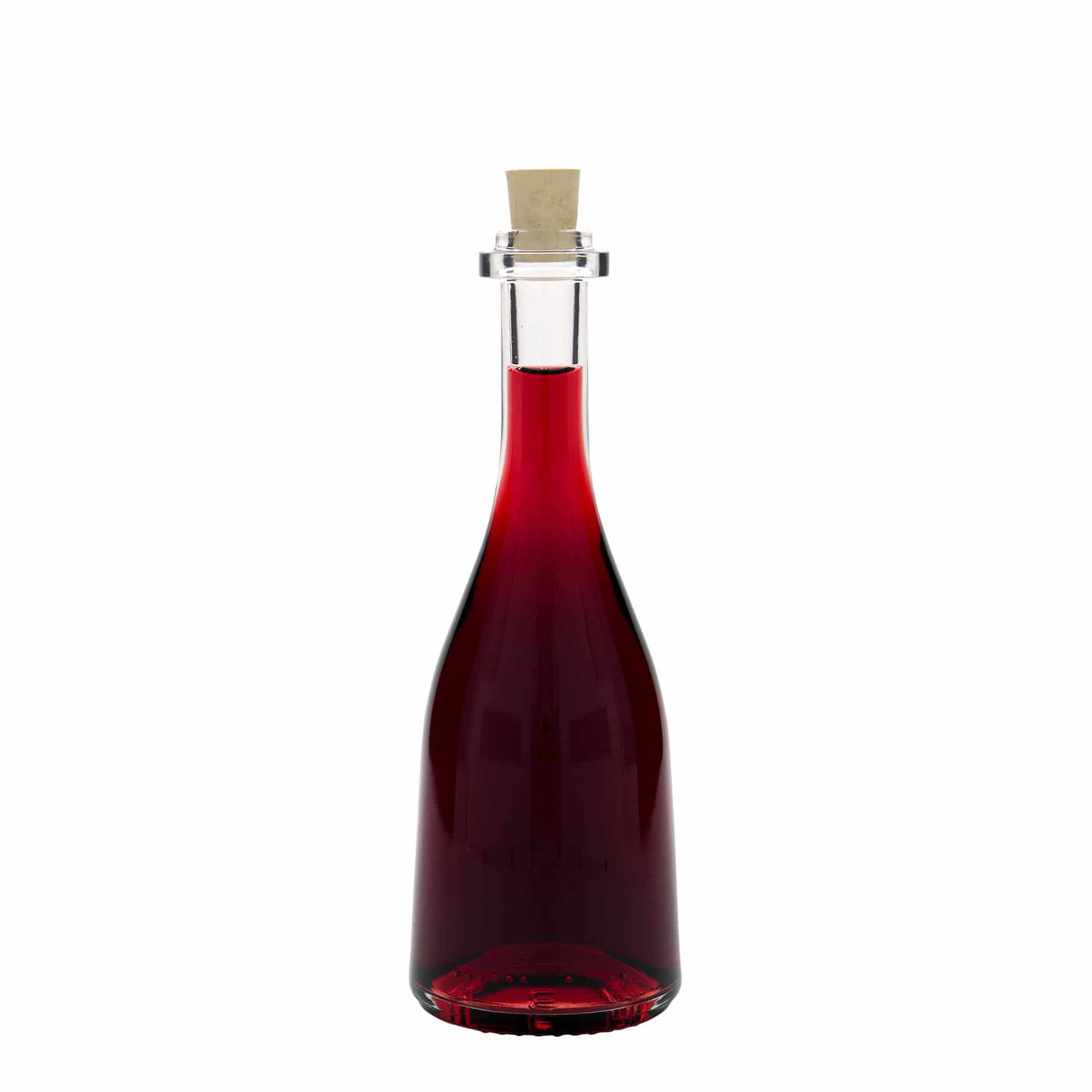 200 ml glassflaske 'Rustica', åpning: kork
