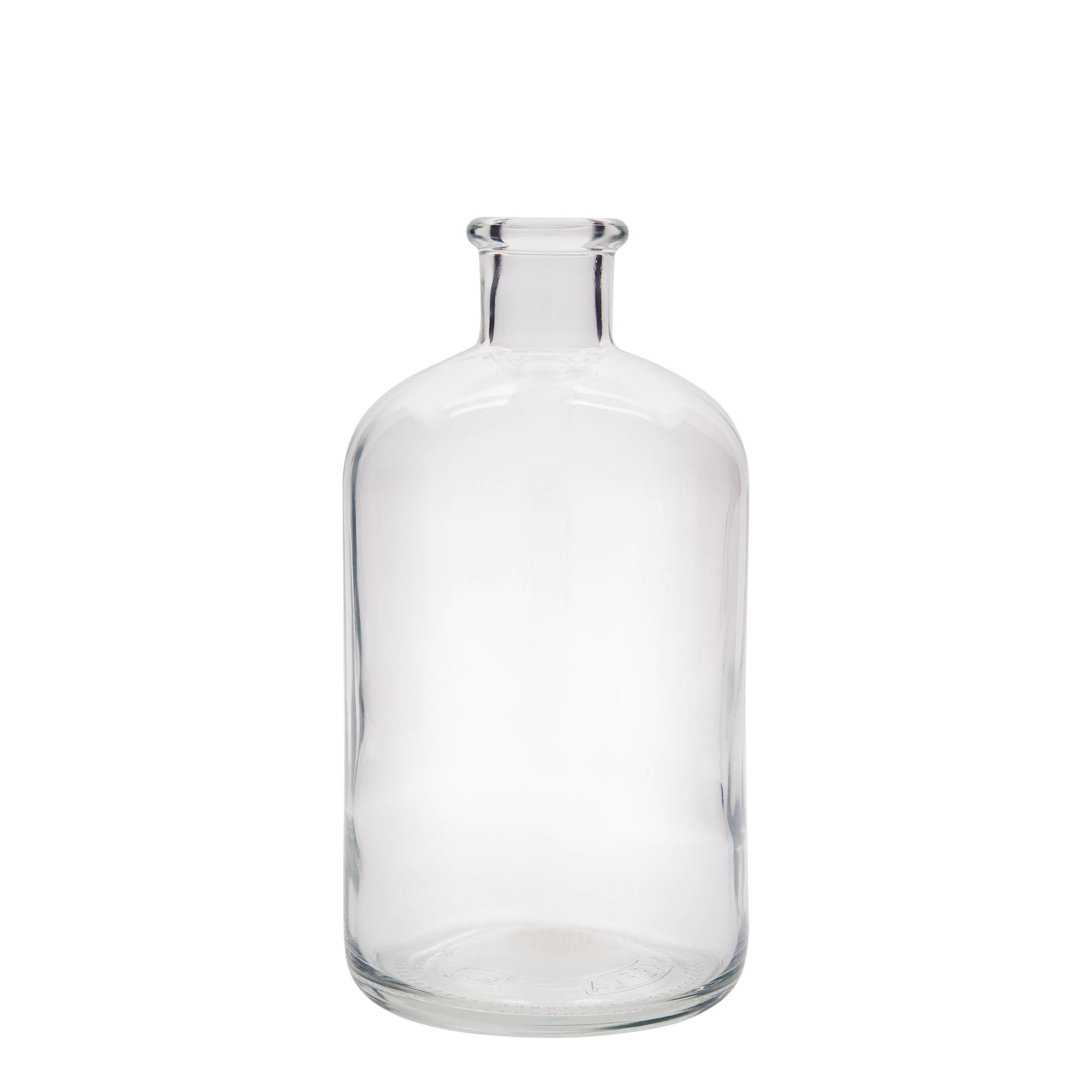 1.000 ml glassflaske apotek, åpning: kork 1.000 ml glassflaske apotek, åpning: kork