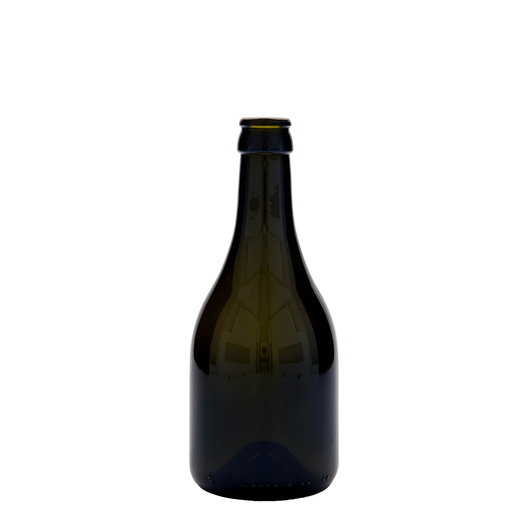 330 ml ølflaske 'Horta', glass, antikkgrønn, åpning: skrukork 330 ml ølflaske 'Horta', glass, antikkgrønn, åpning: skrukork