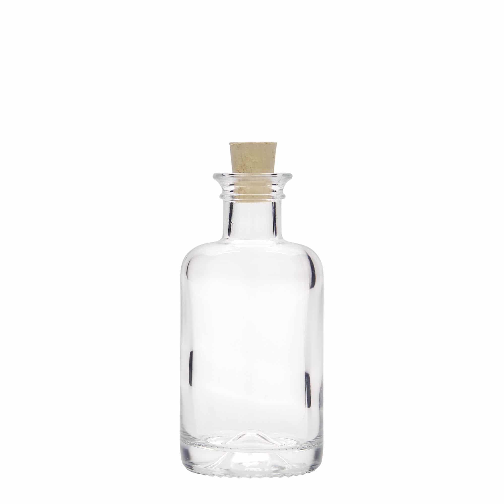 100 ml glassflaske apotek, åpning: kork