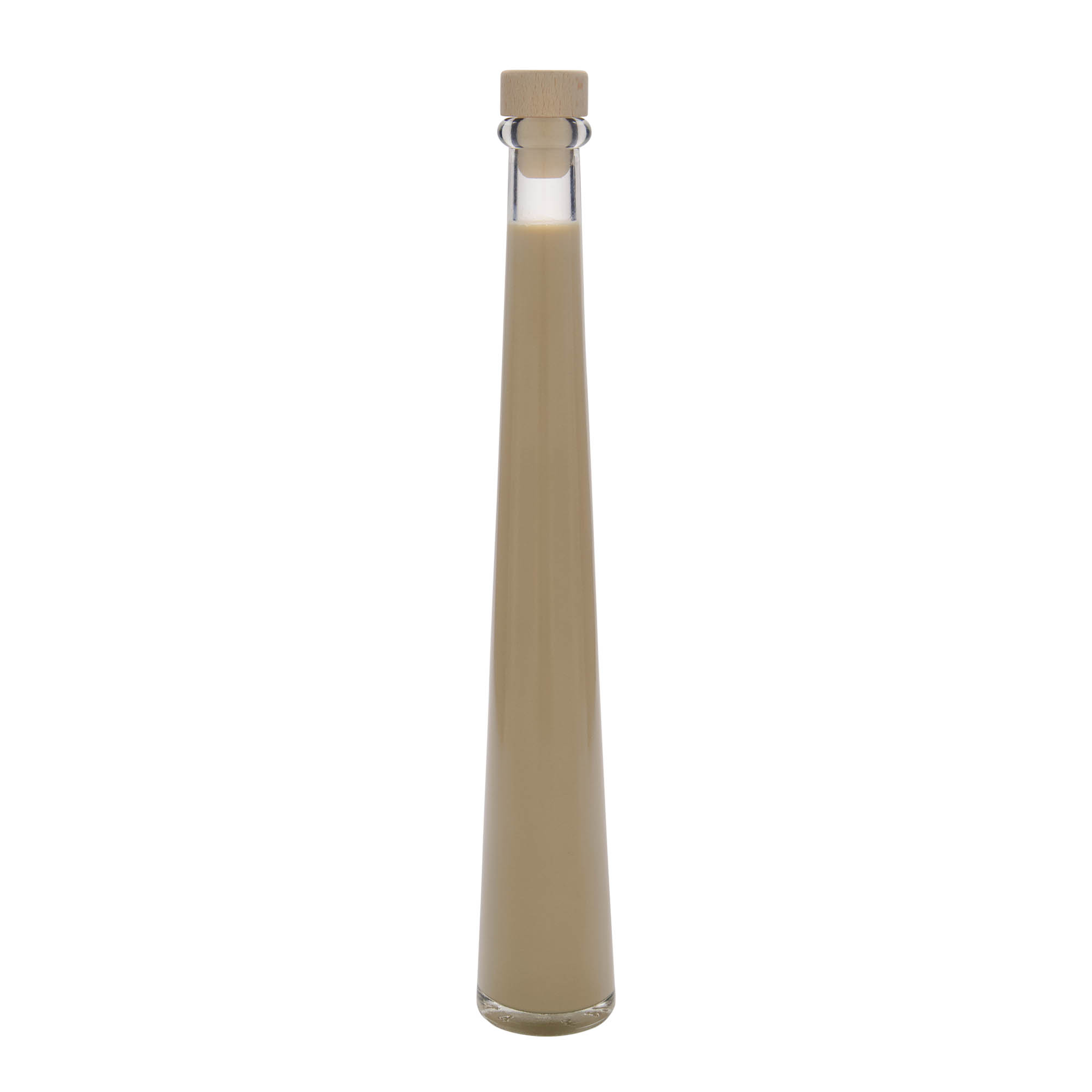 200 ml glassflaske 'Dama Rondo', åpning: kork