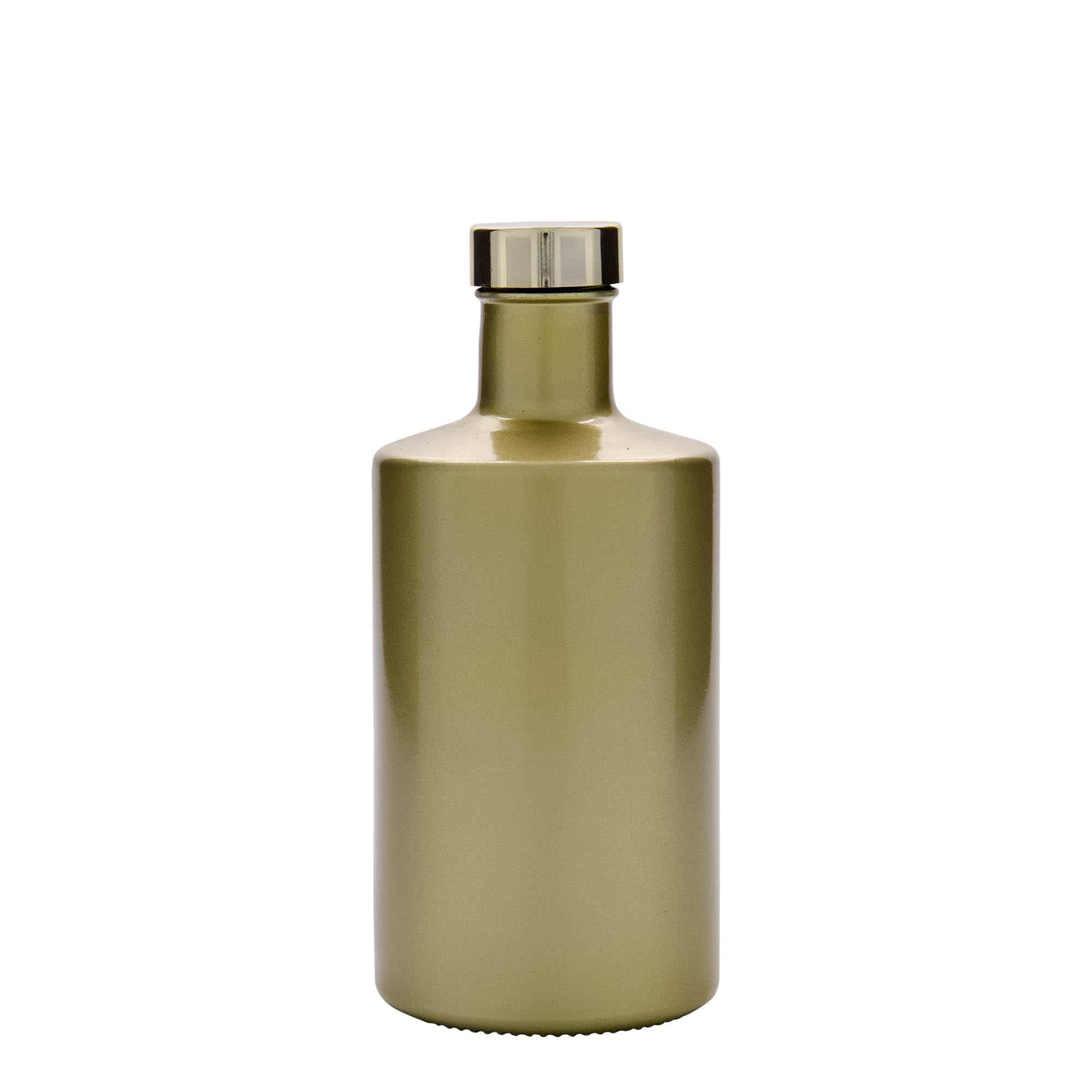 500 ml glassflaske "Caroline", gull, åpning: GPI 33