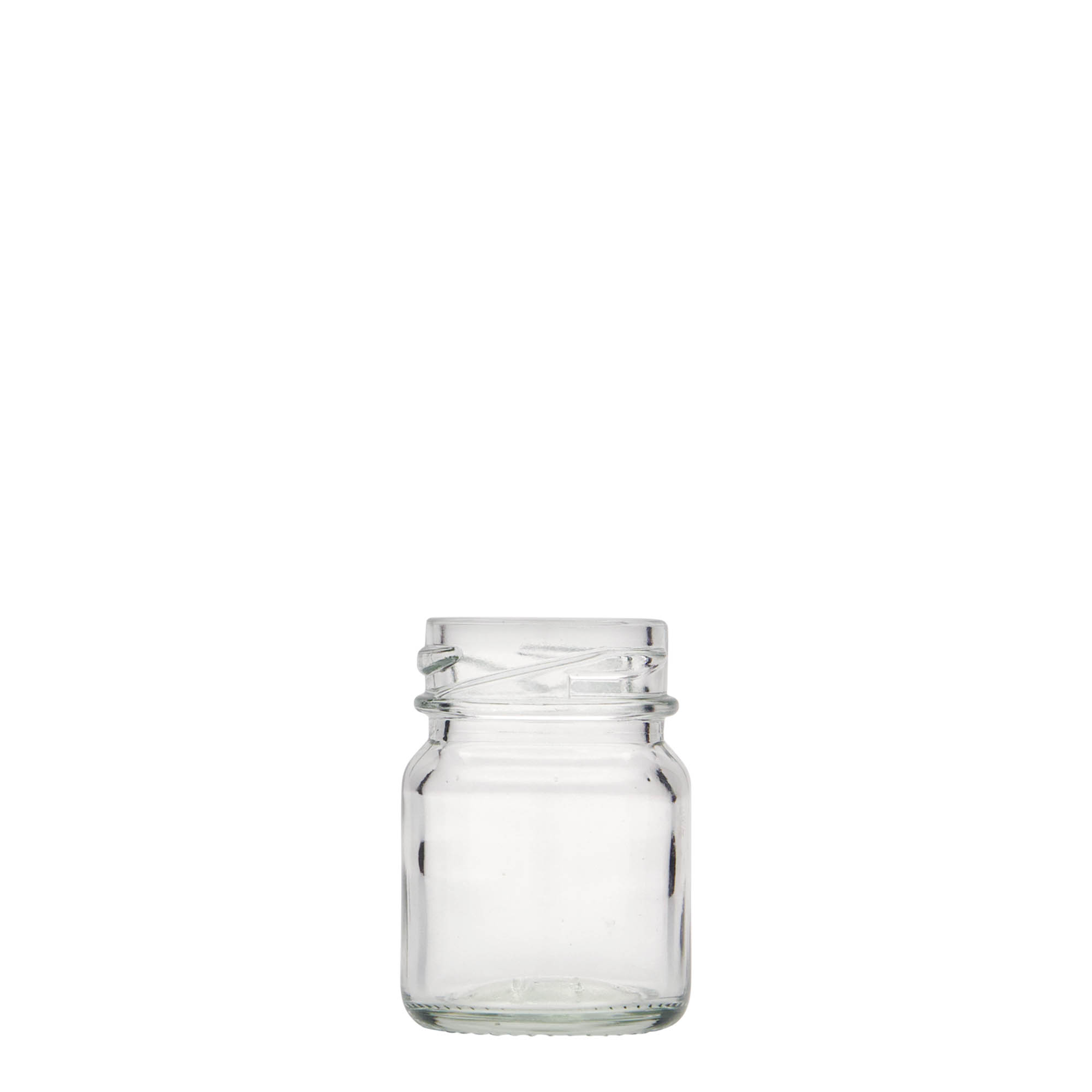 45 ml høyt rundglass, åpning: Twist-Off (TO 38)