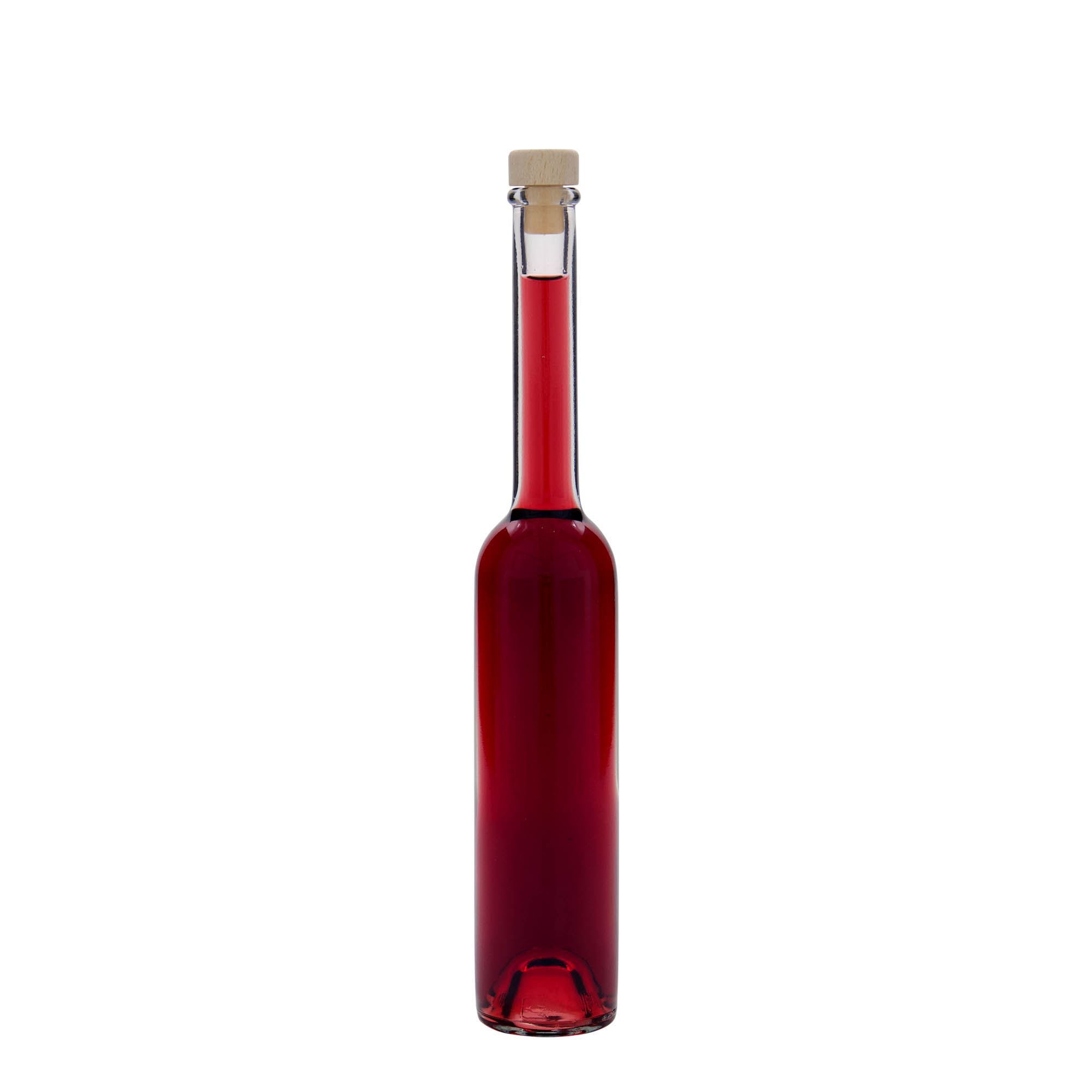 100 ml glassflaske 'Platina', åpning: kork