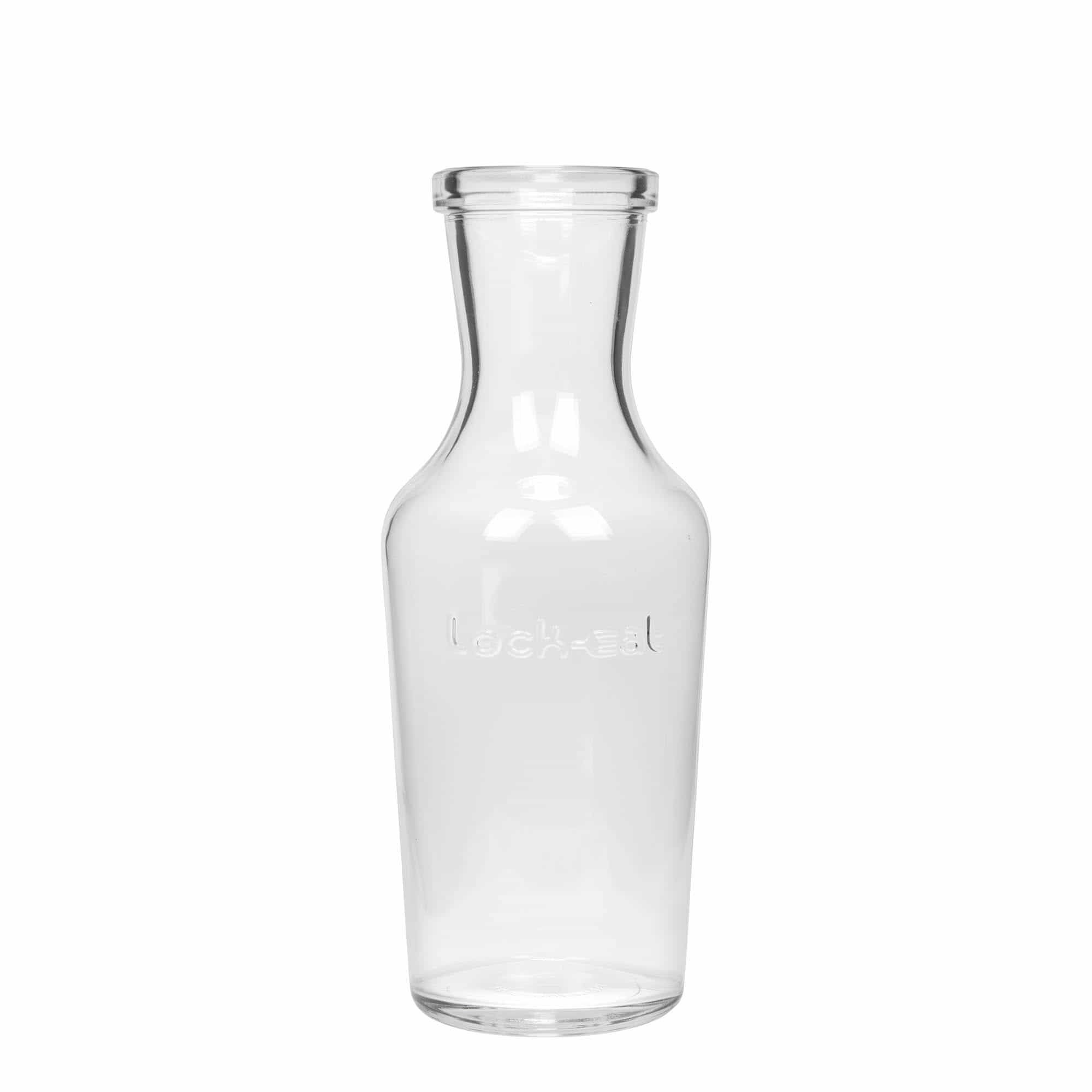 1000 ml glasskaraffel "Lock-Eat", åpning: Bøylelokk