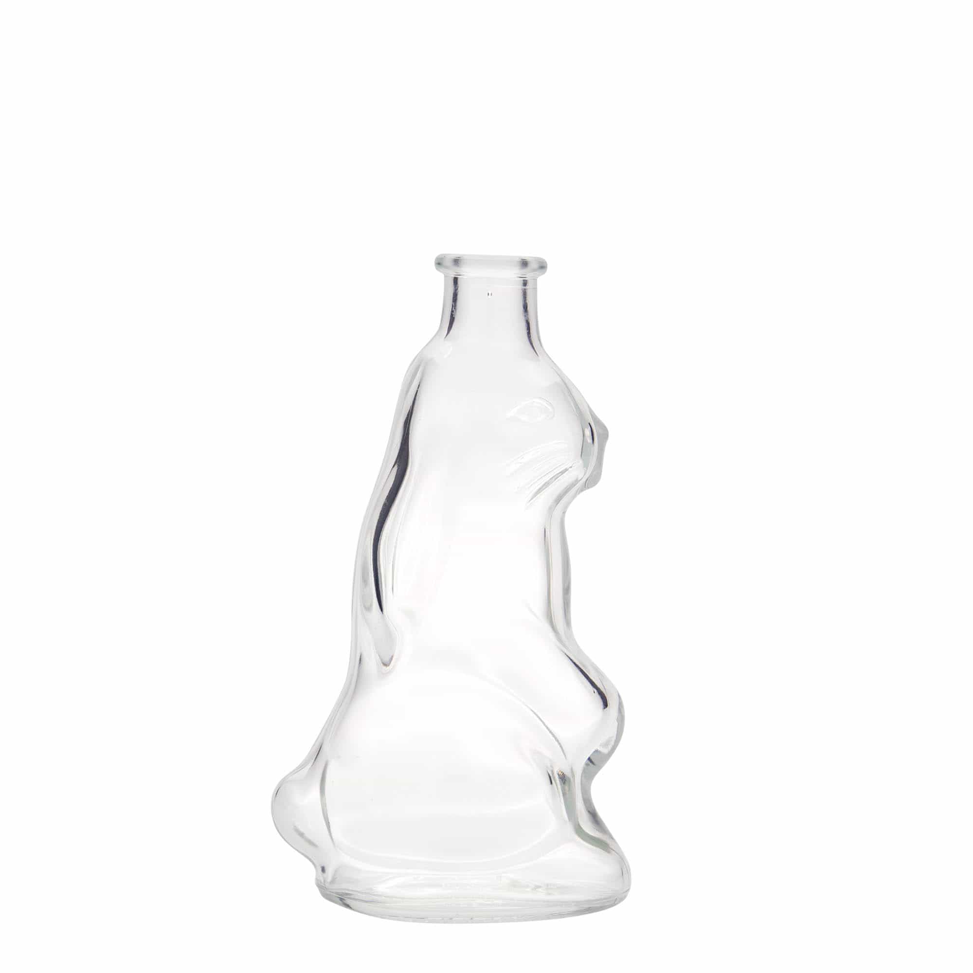 200 ml glassflaske 'Hare', åpning: kork