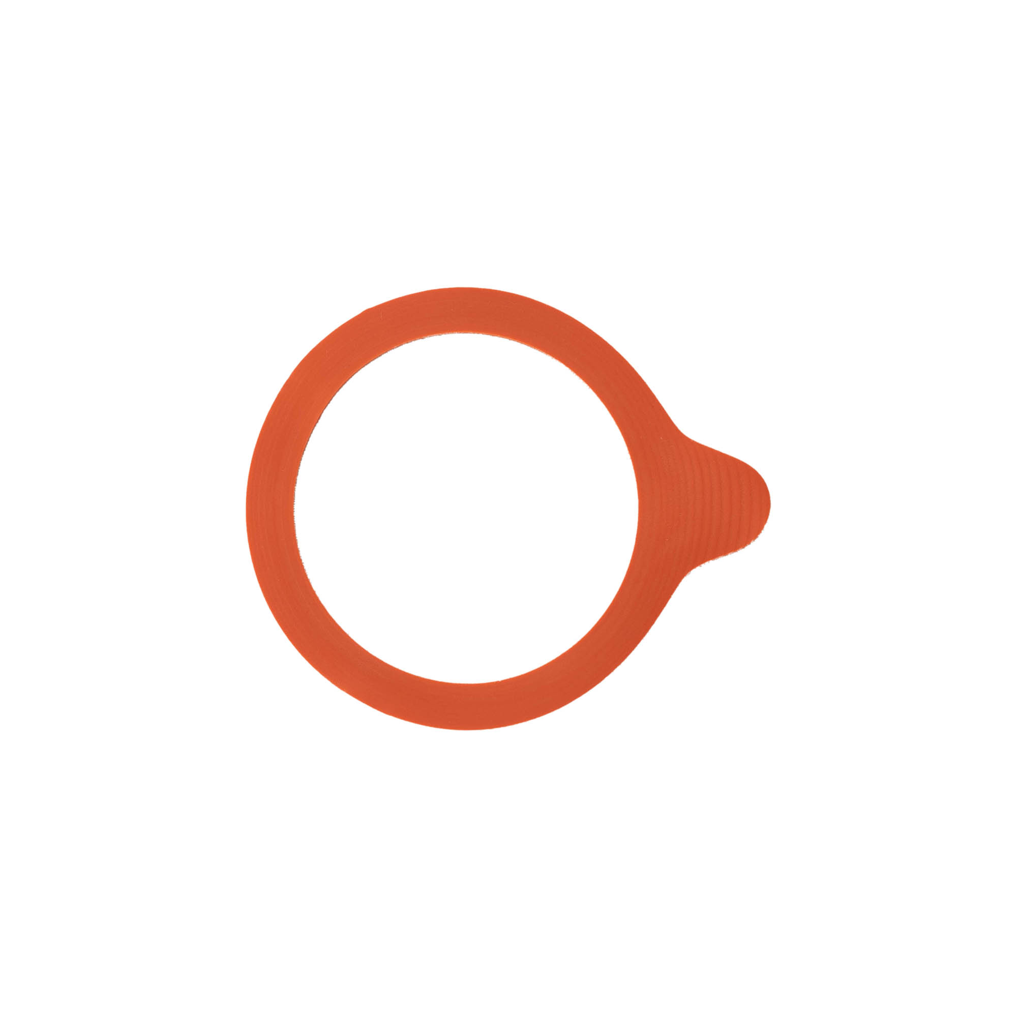 WECK-innkokingsring RR60 #, rød, åpning: rund kant