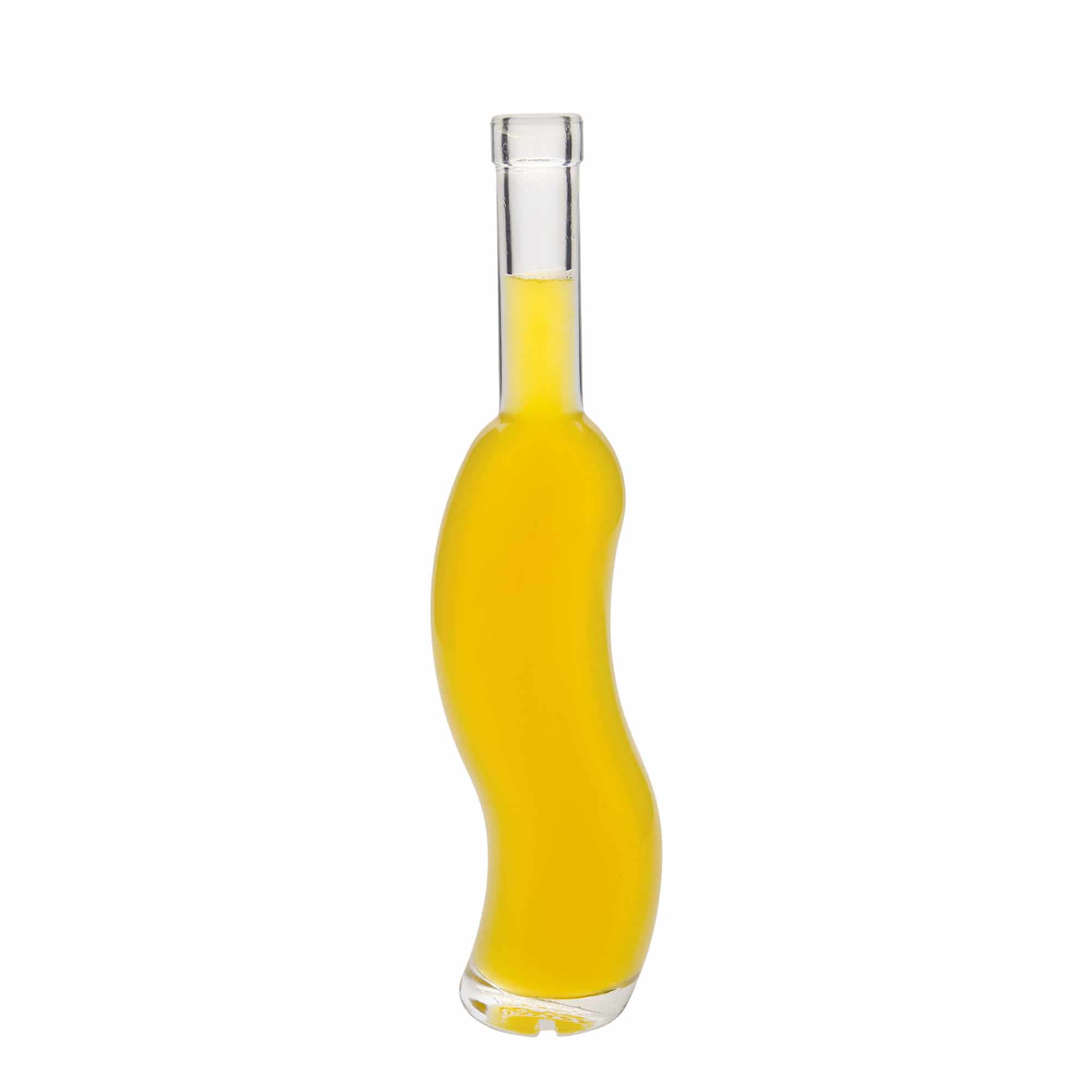 350 ml glassflaske "La-Ola", halvrund, åpning: Kork
