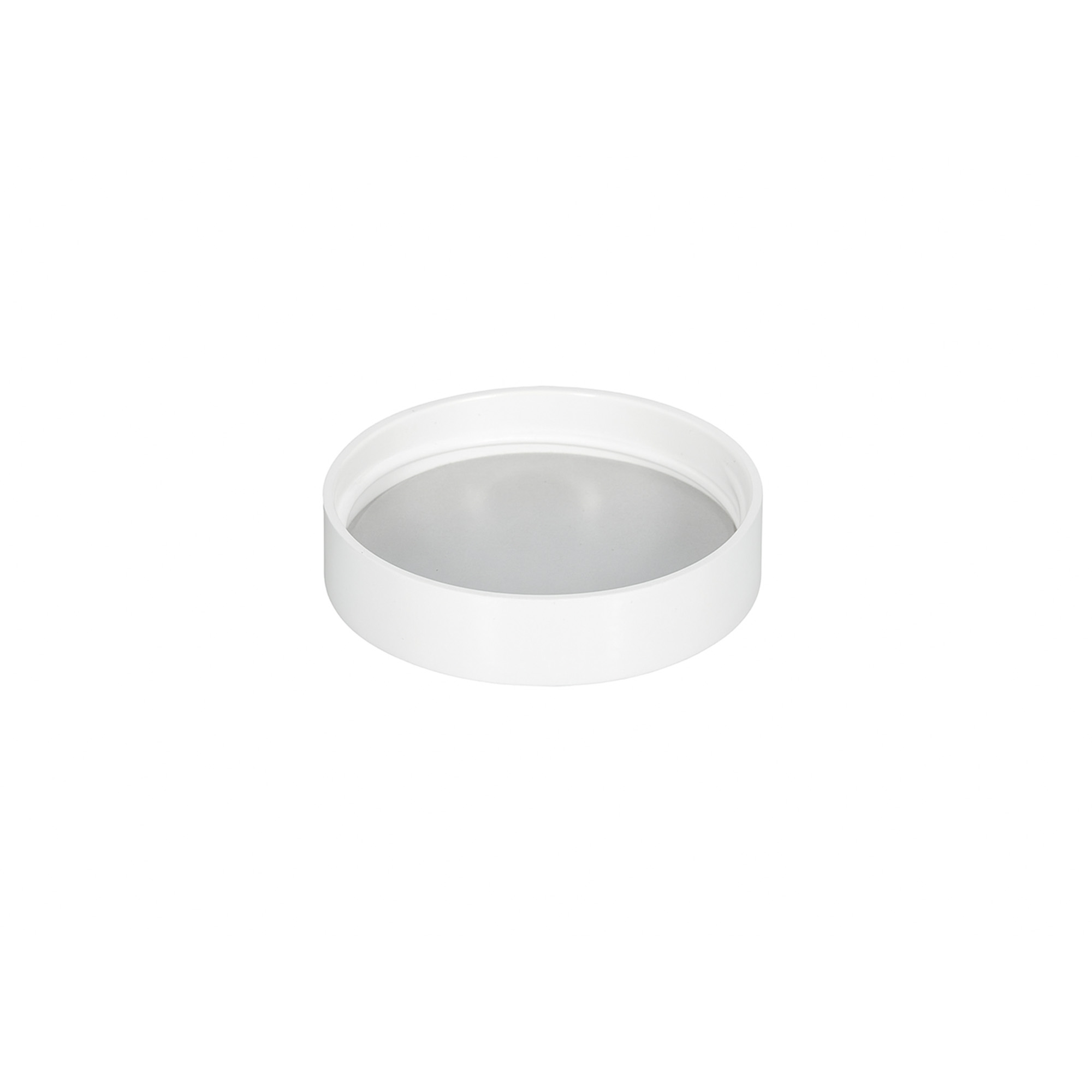Skrukork for 60 ml 'Brown Line', PP, hvit