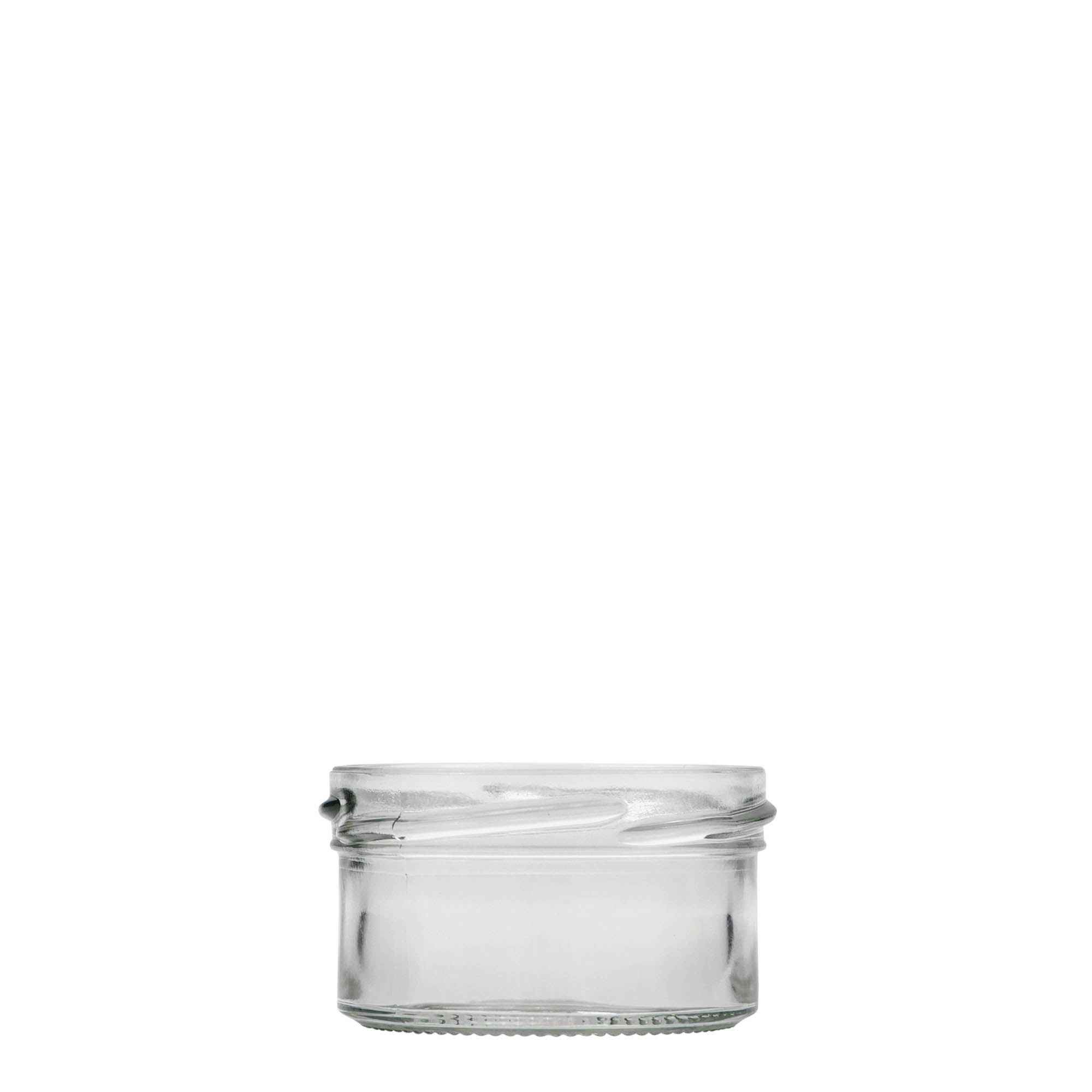 70 ml flatt fallglass, åpning: Twist-Off (TO 66)