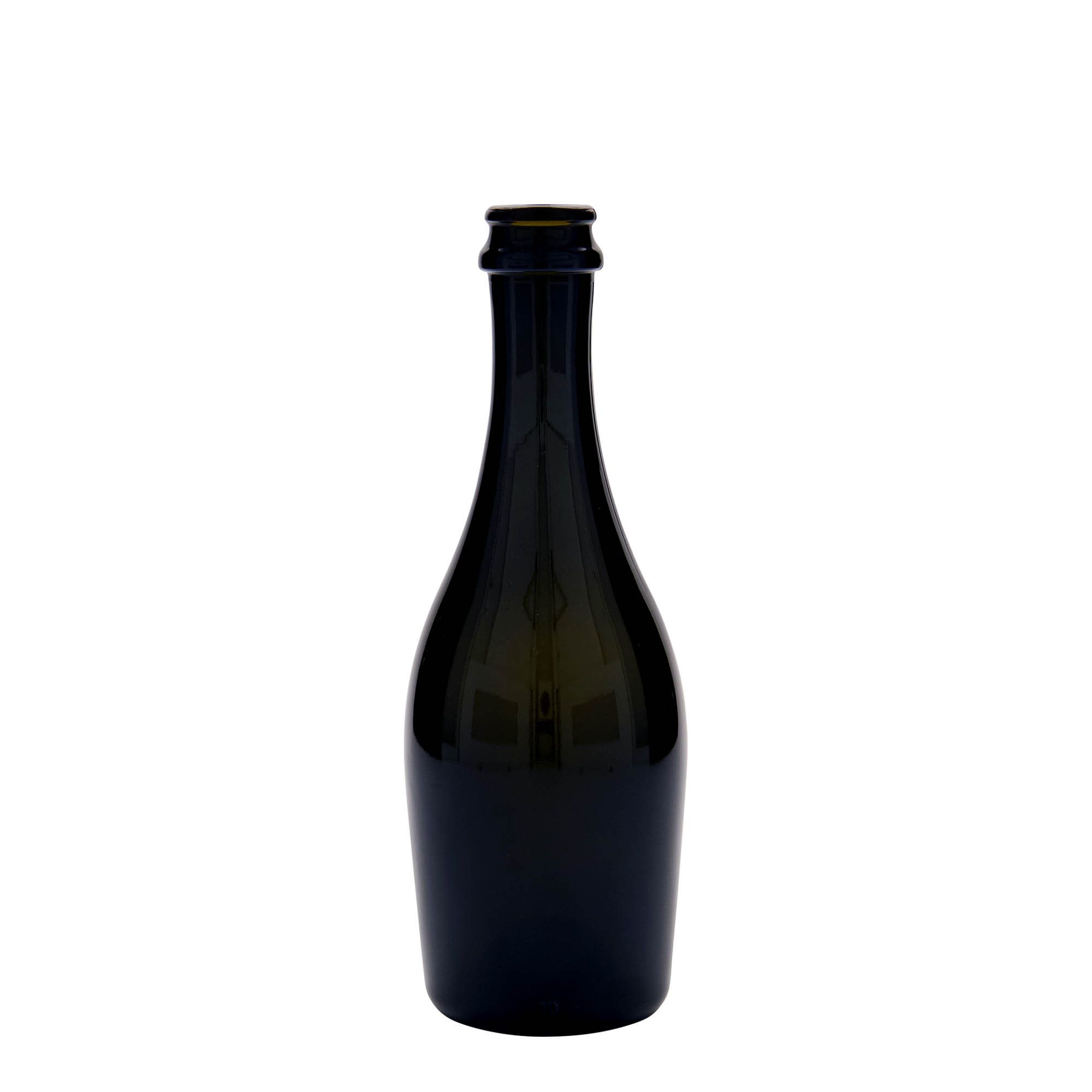 330 ml musserende vinflaske 'Carmen', glass, antikkgrønn, åpning: skrukork 330 ml musserende vinflaske 'Carmen', glass, antikkgrønn, åpning: skrukork