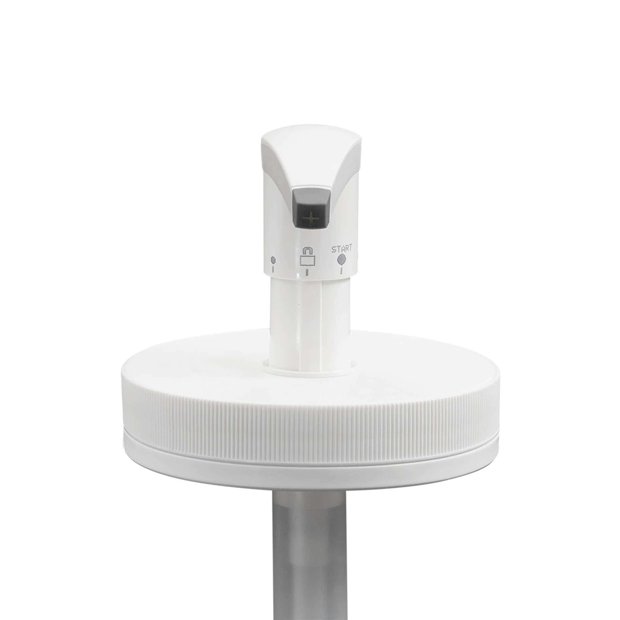 Dispenserpumpe for 1.240 ml 'Securibox', PE-plast, hvit, for åpning: skrukork