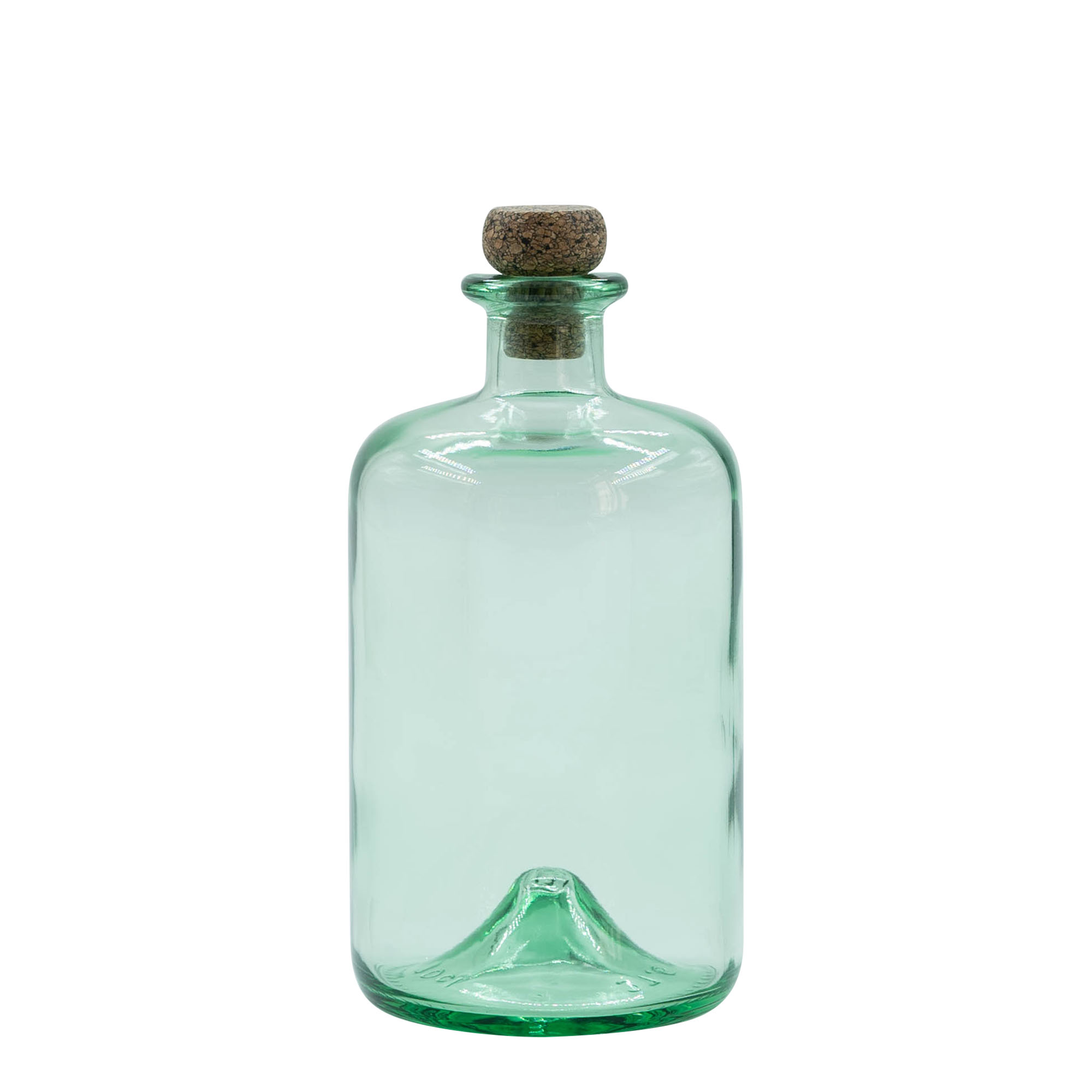 700 ml glassflaske 'Pharma', åpning: kork