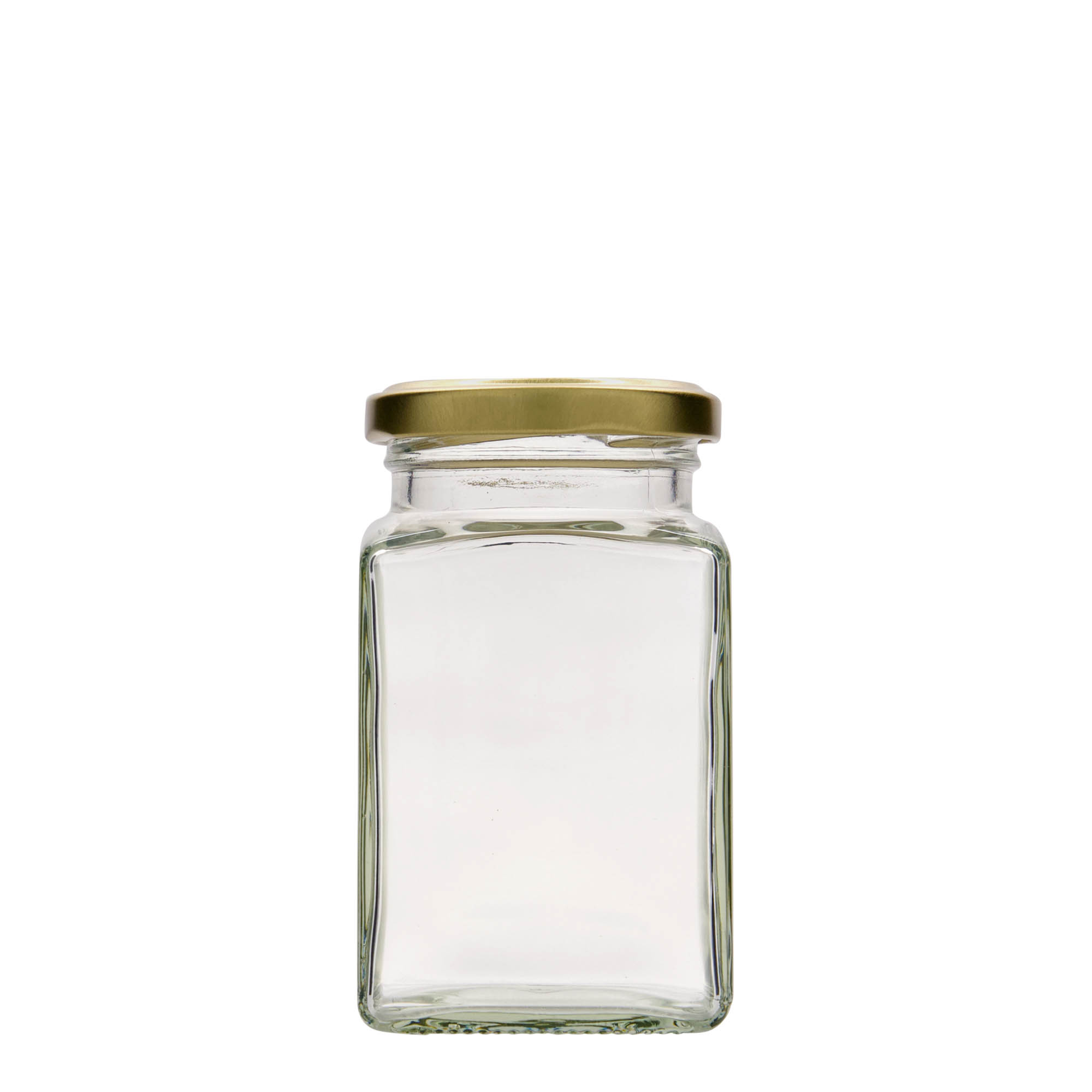 260 ml firkantglass, åpning: Twist-Off (TO 58) 260 ml firkantglass, åpning: Twist-Off (TO 58)