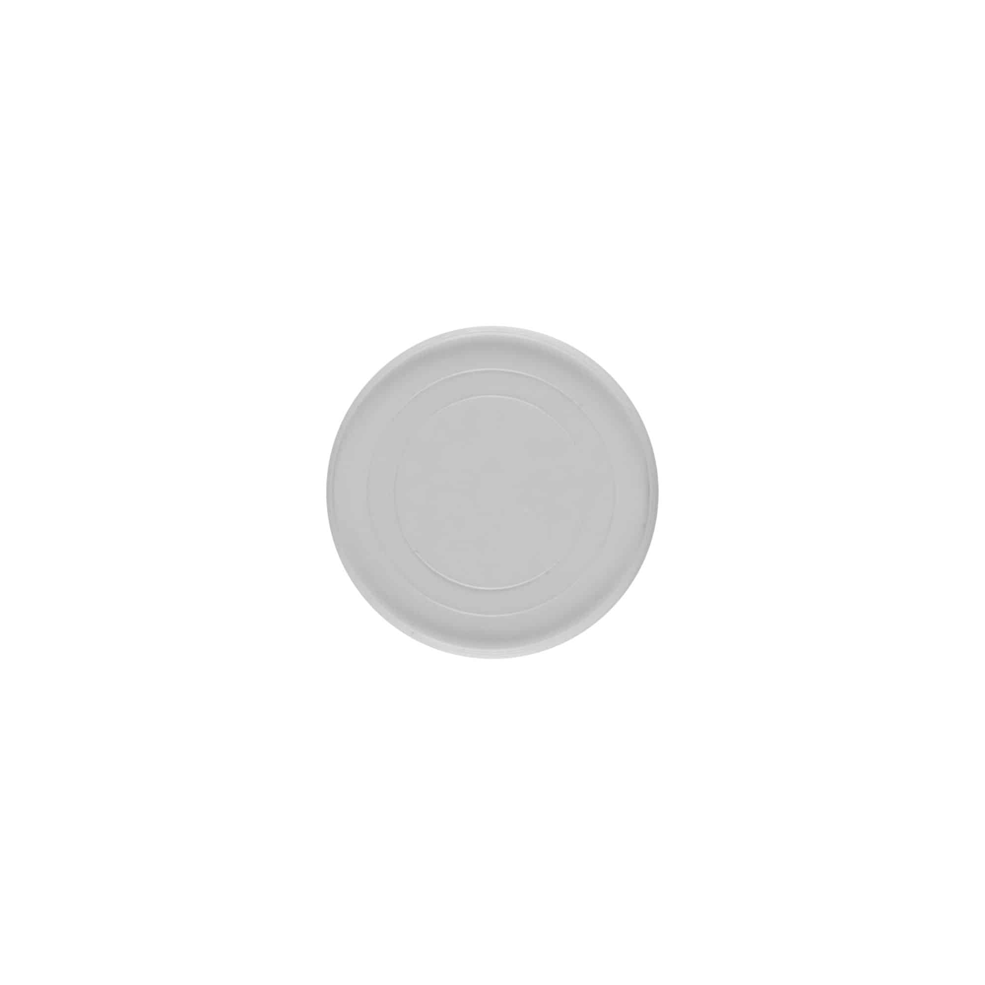 Dekklokk for 5 ml 'Bianca', PP-plast, hvit