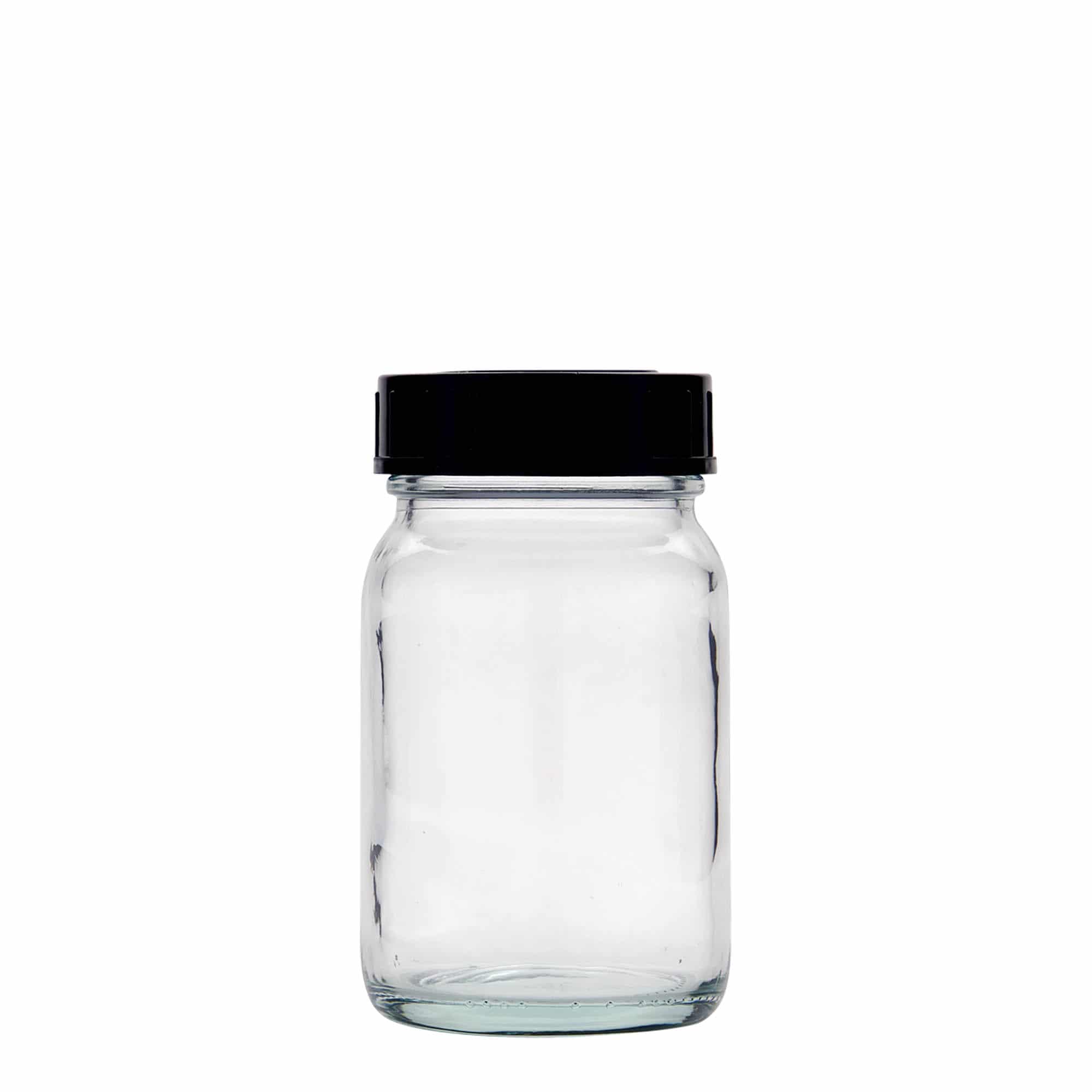200 ml vidhalset glass, åpning: DIN 55