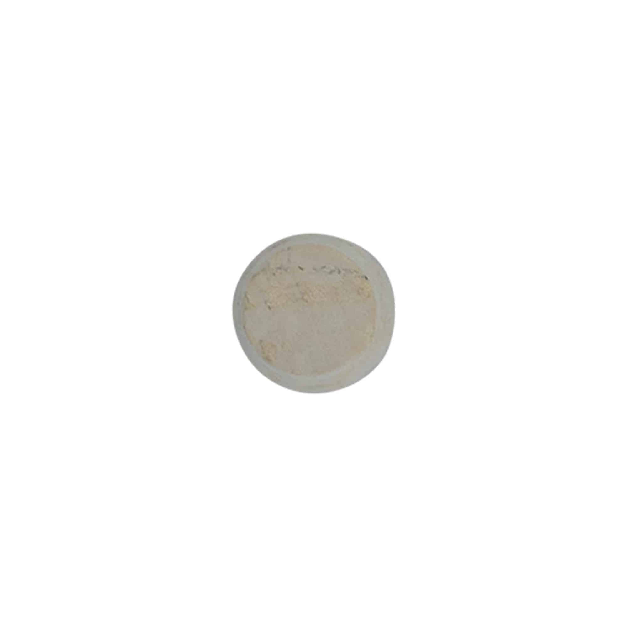 Spiss kork 17-21 x 33, presskork, beige, for åpning: Kork