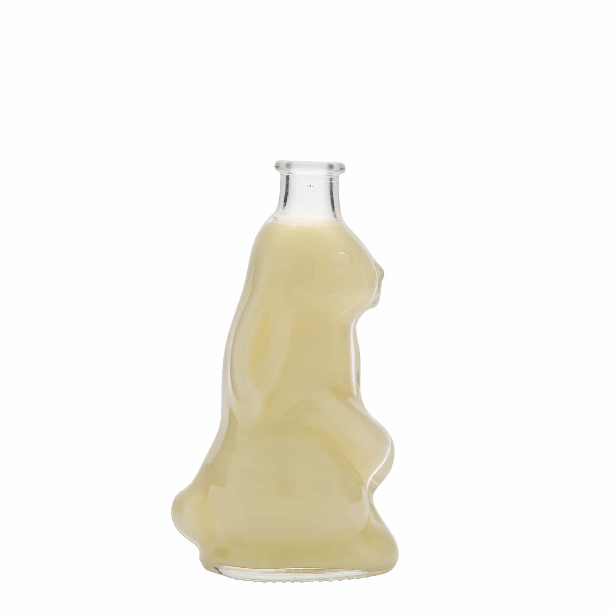 200 ml glassflaske "Hare", åpning: Kork