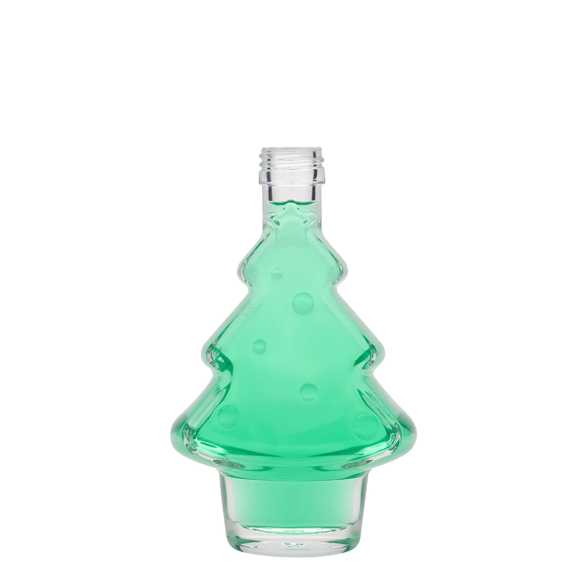 200 ml glassflaske 'Tannenbaum', åpning: PP 28