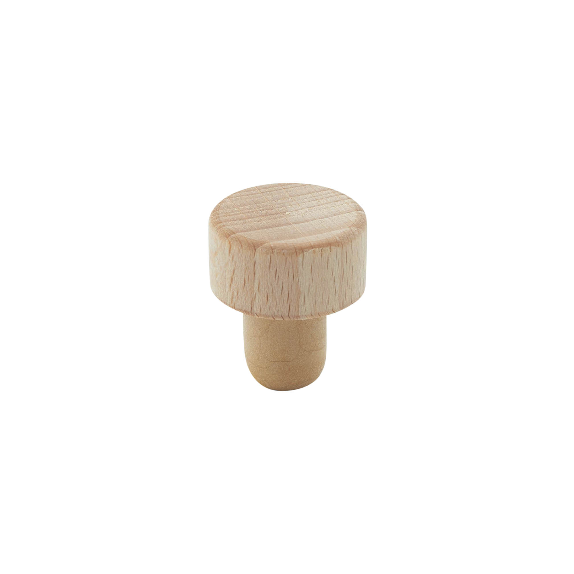 Håndtappingskork 16 mm, tre/plast, for munningsåpning: kork