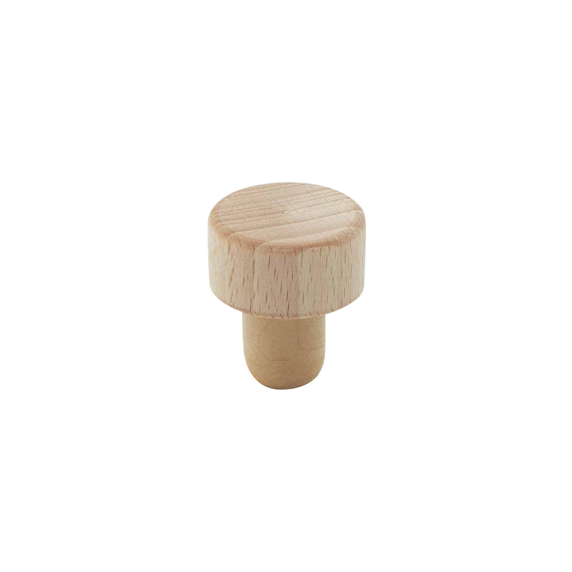 Håndtappingskork 16 mm, tre/plast, for munningsåpning: kork