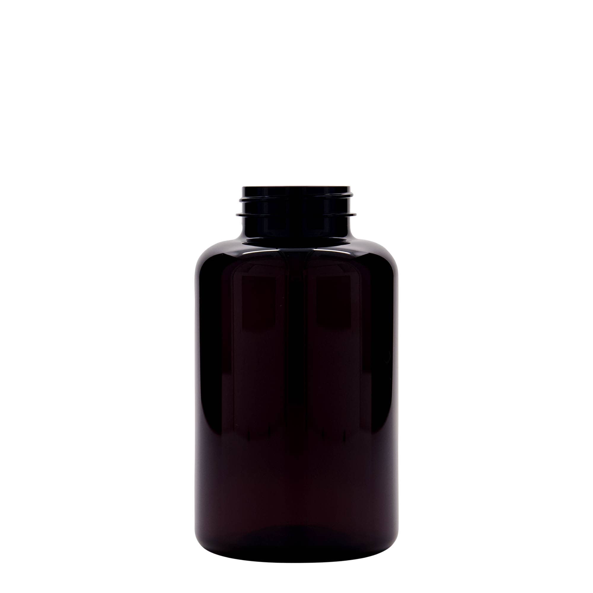 500 ml PET-packer, plast, brun, åpning: GPI 45/400 500 ml PET-packer, plast, brun, åpning: GPI 45/400