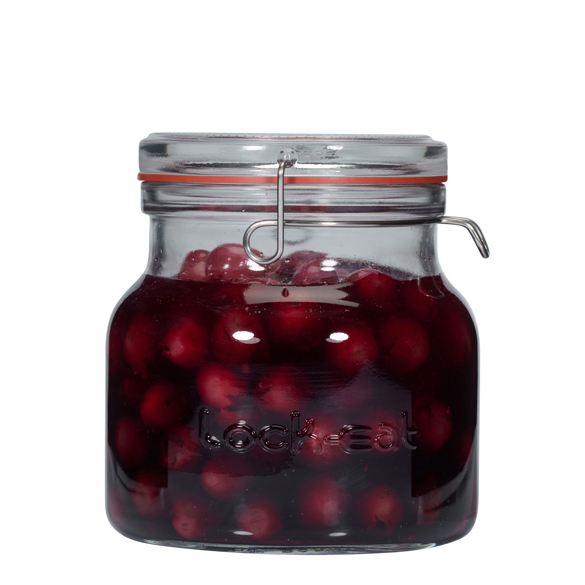 1.500 ml trådspenneglass 'Lock-Eat', åpning: trådspenne-lukking