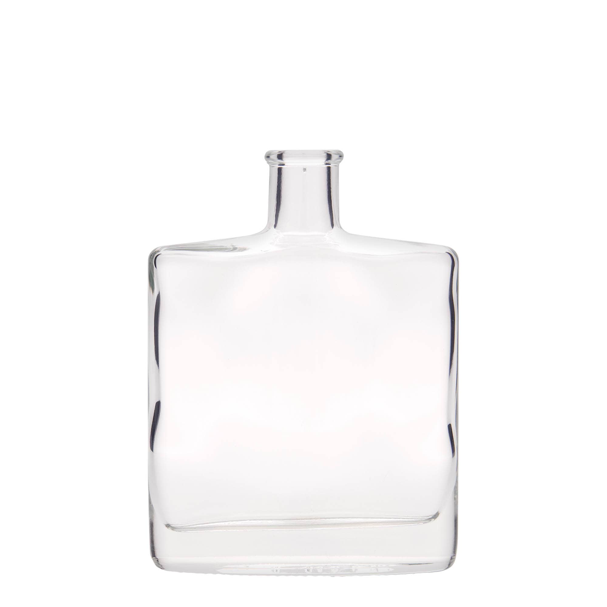 350 ml glassflaske "Zorbas", oval, åpning: Kork 350 ml glassflaske "Zorbas", oval, åpning: Kork