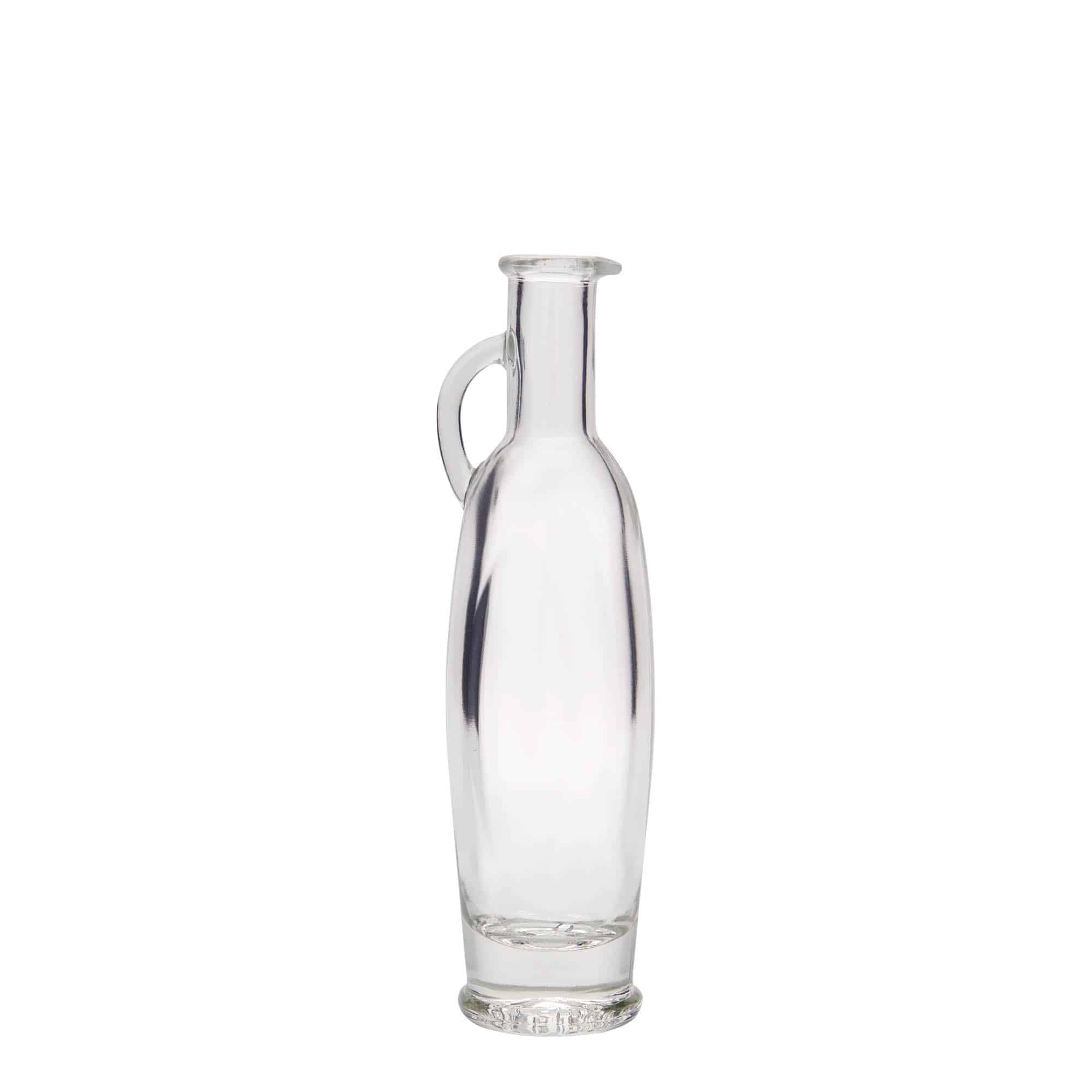 100 ml glassflaske "Eleganta", oval, åpning: Kork