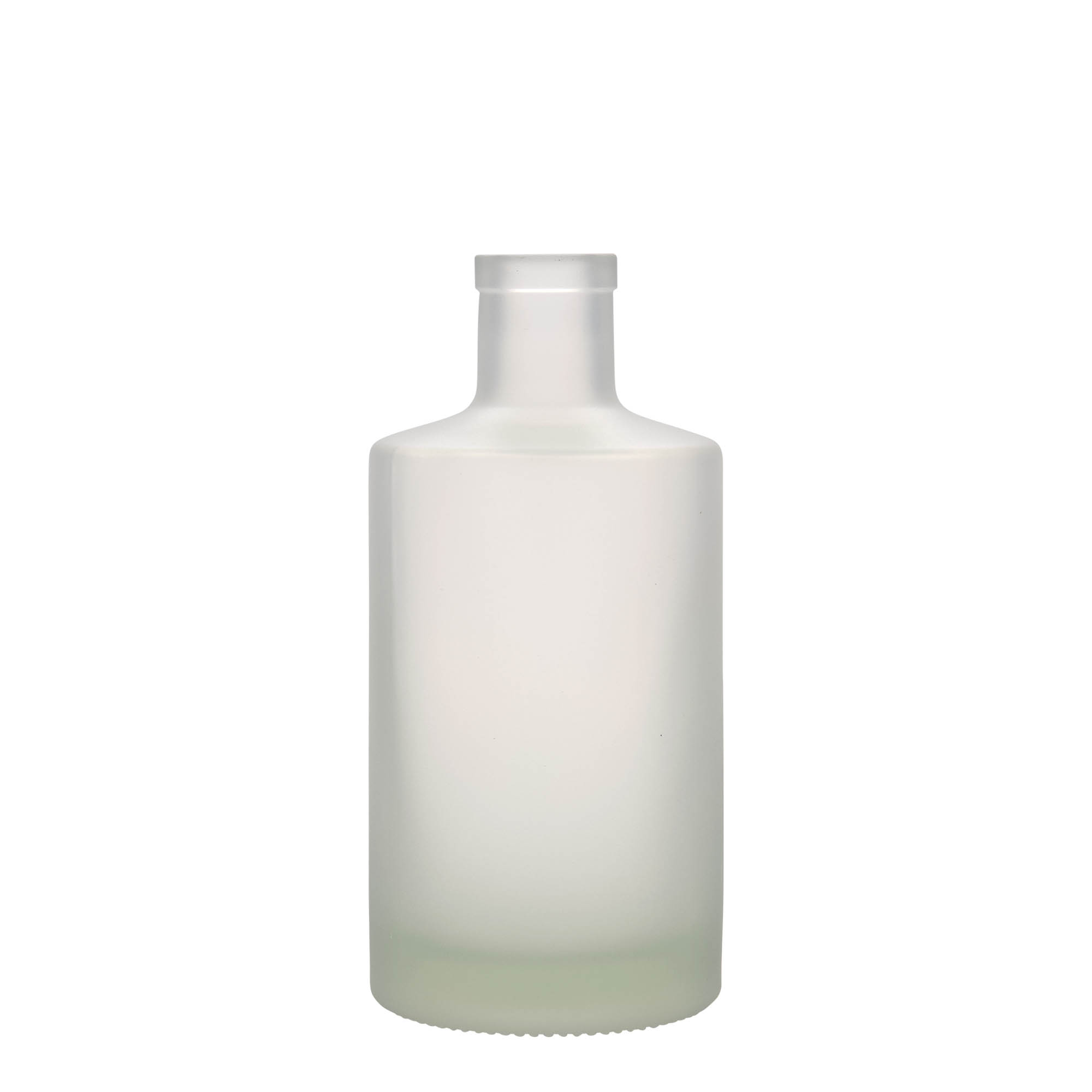 500 ml glassflaske 'Caroline', frostet, åpning: kork 500 ml glassflaske 'Caroline', frostet, åpning: kork