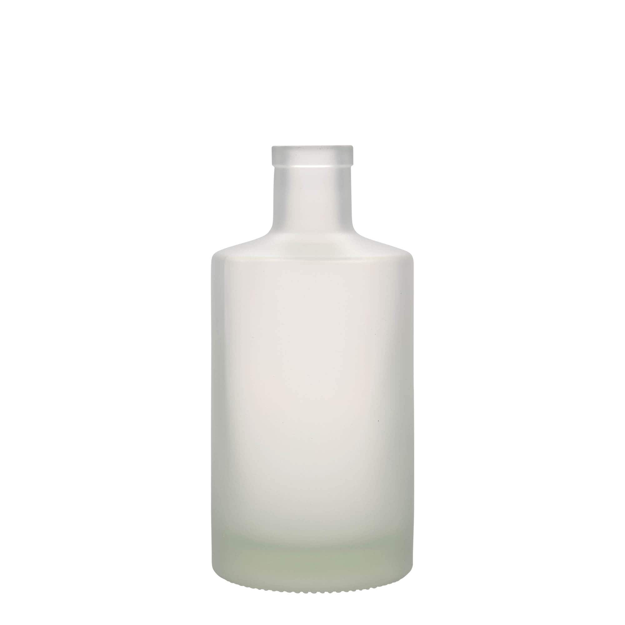 500 ml glassflaske 'Caroline', frostet, åpning: kork