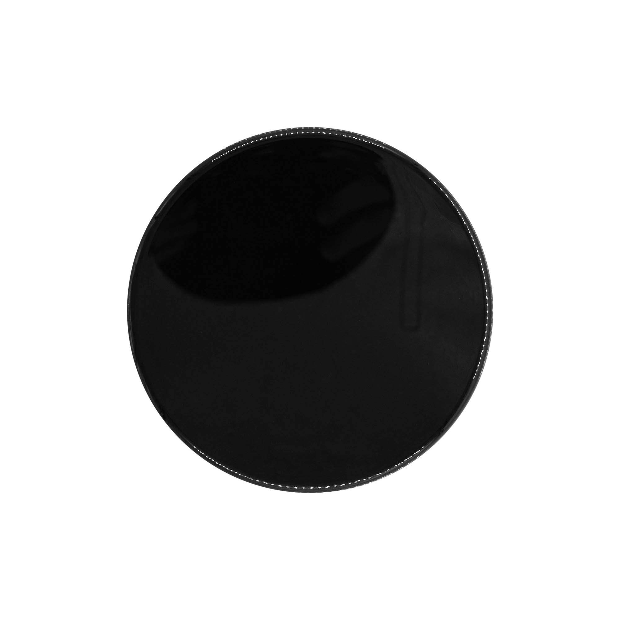 Skrukork, PP-plast, svart, for åpning: 100/400