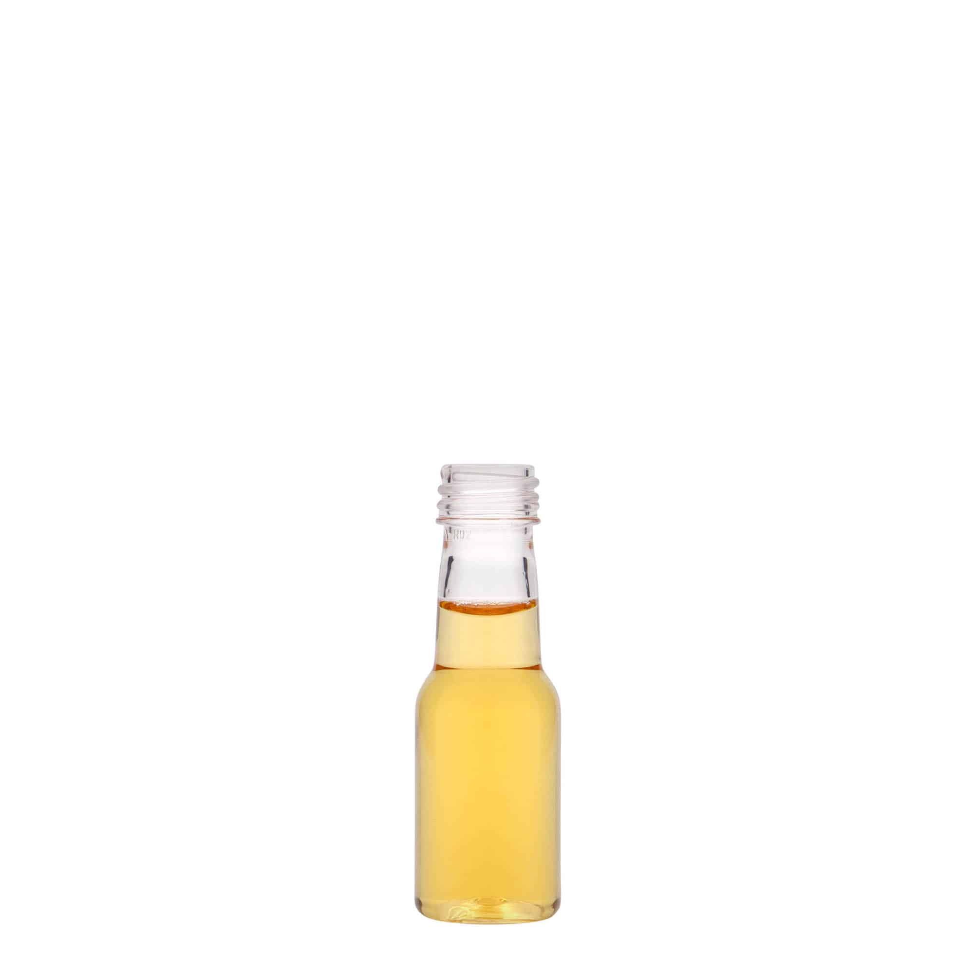 20 ml PET-flaske "Theo", plast, åpning: PP 18