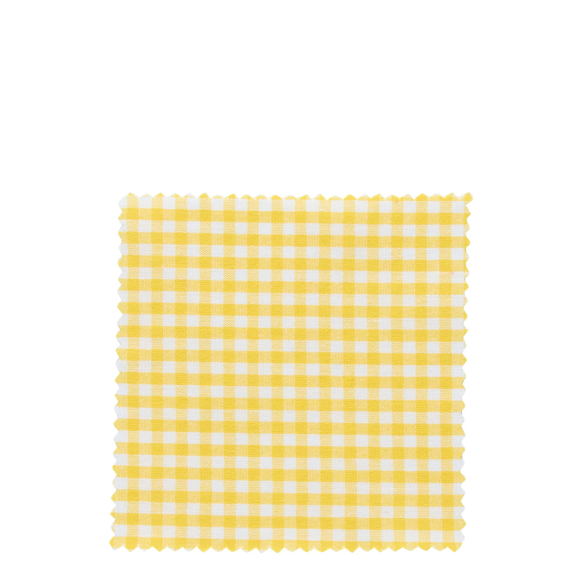 Rutete stoffserviett 12x12, kvadratisk, tekstil, gul, åpning: TO38-TO53