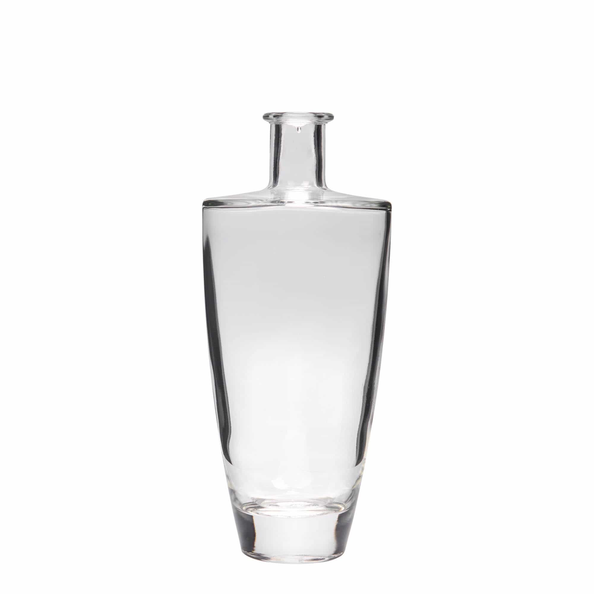 500 ml glassflaske "Vanessa", oval, åpning: Kork 500 ml glassflaske "Vanessa", oval, åpning: Kork