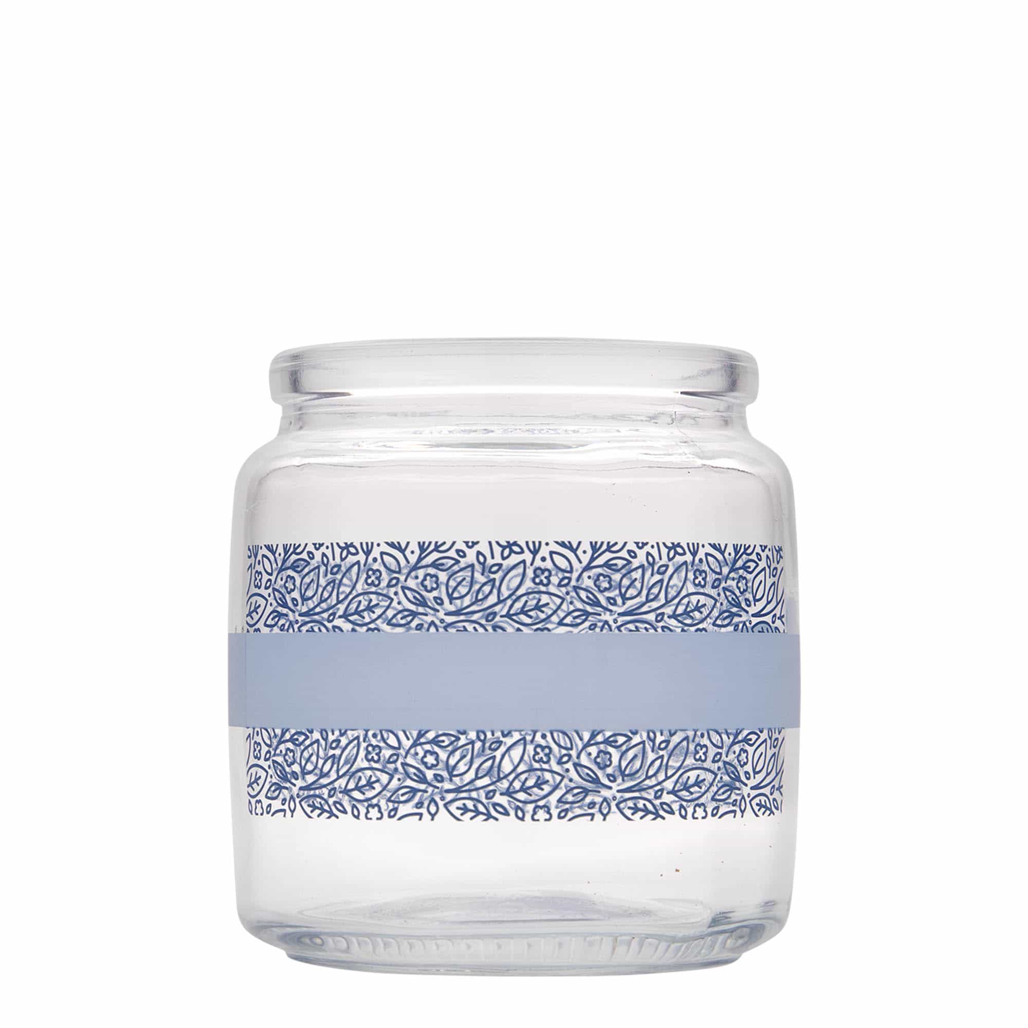 750 ml korkglass 'Giara', motiv: Naturalmente blu, åpning: kork 750 ml korkglass 'Giara', motiv: Naturalmente blu, åpning: kork