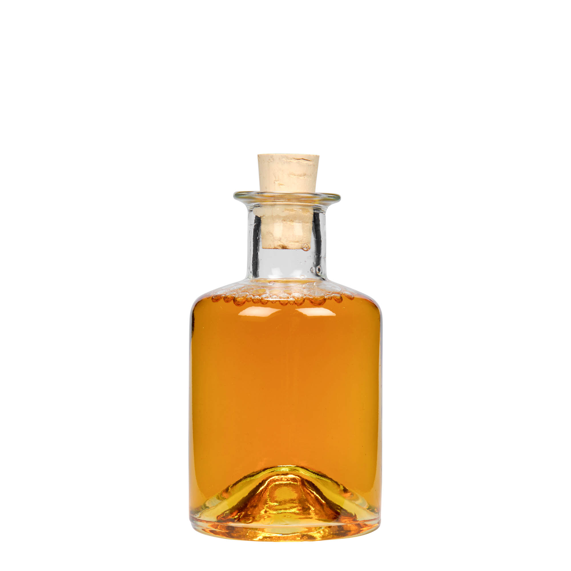 200 ml glassflaske apoteker, åpning: kork