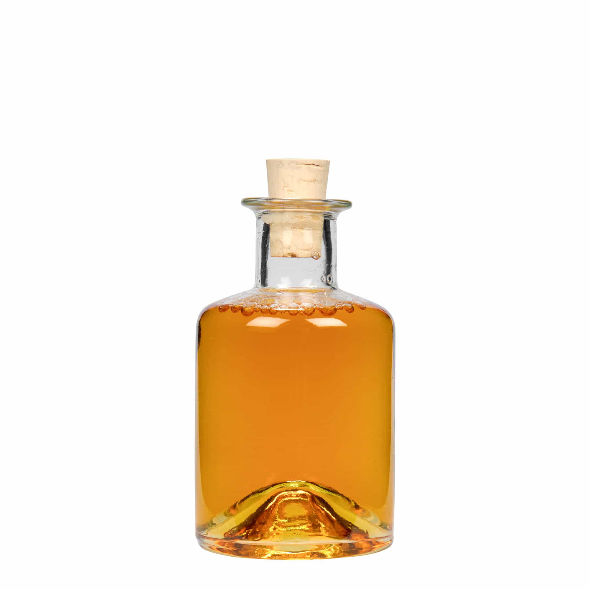 200 ml glassflaske apoteker, åpning: kork