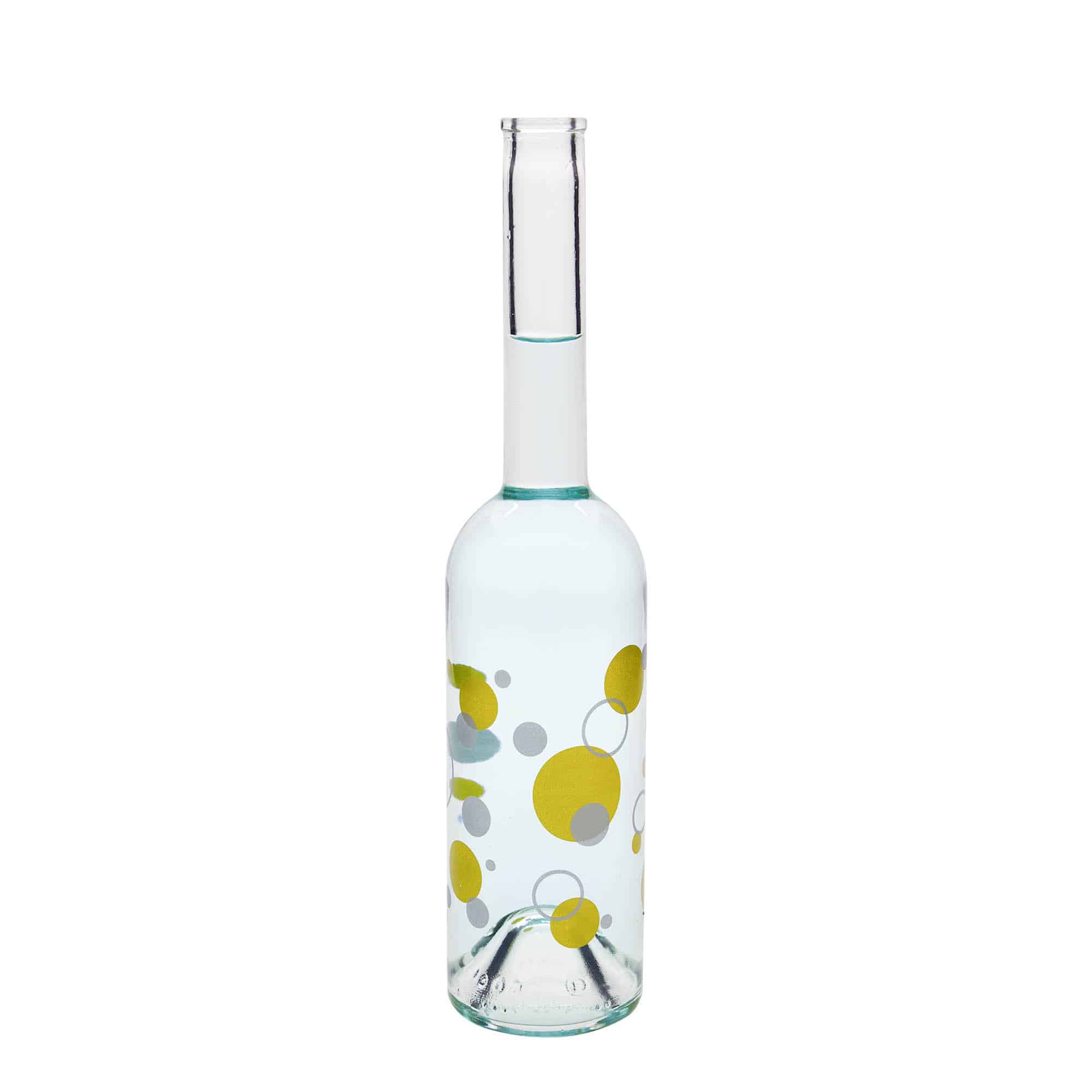 500 ml glassflaske "Opera", motiv: Punkter, åpning: Kork
