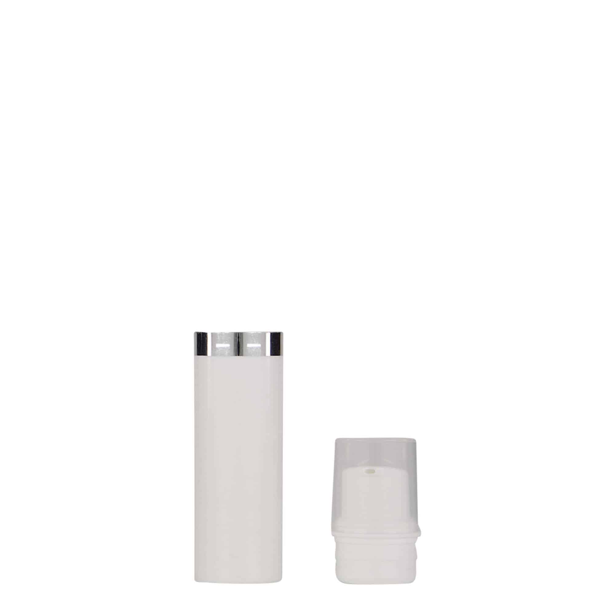 10 ml Airless Dispenser "Nano", PP-plast, hvit