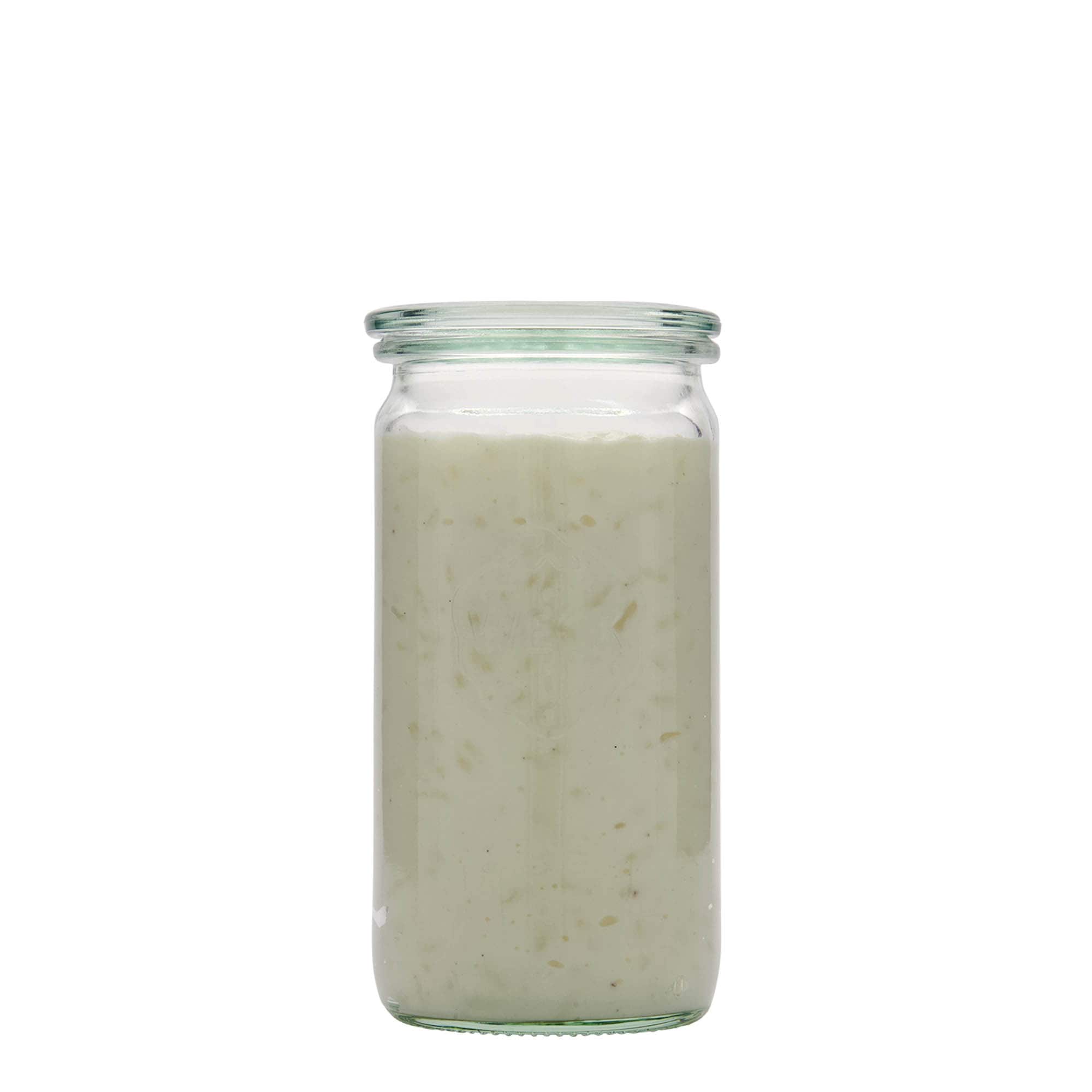 340 ml WECK-sylinderglass, åpning: rundkant